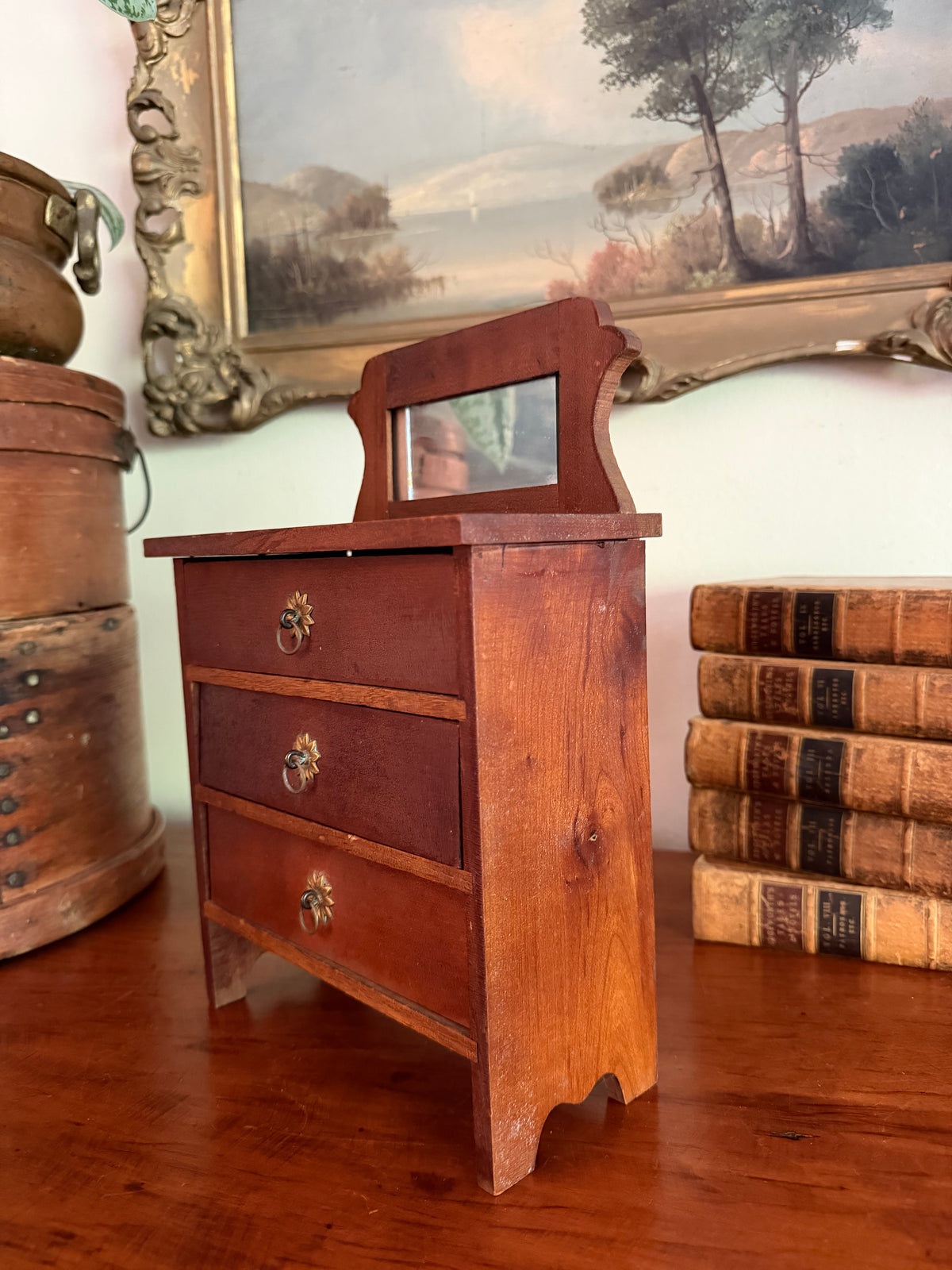 Minatare Wooden Dresser Salesman Sample