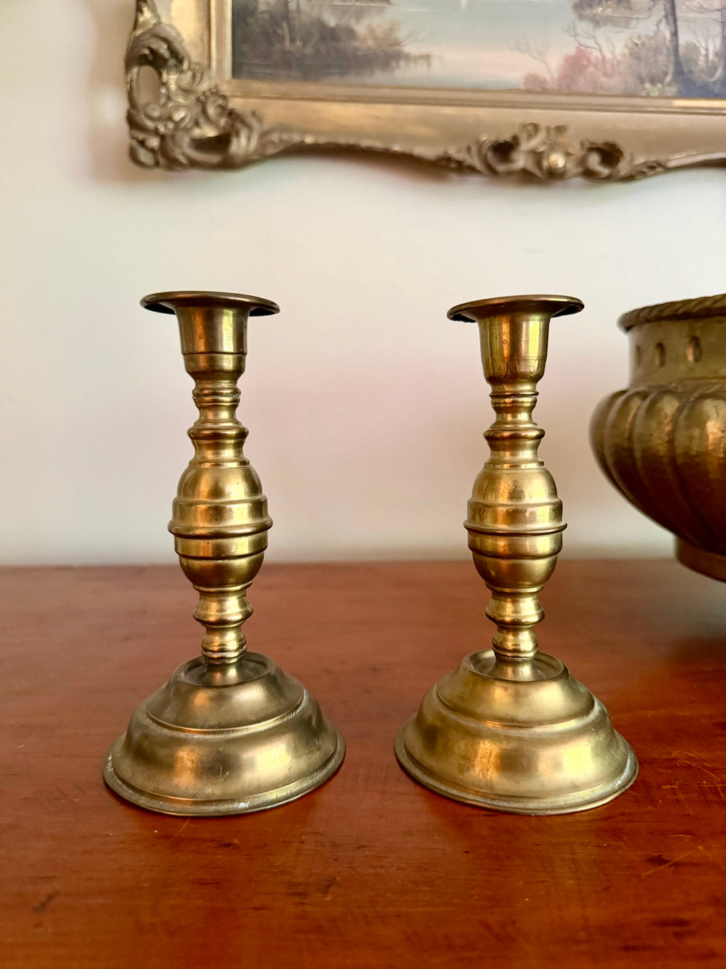 Brass Candle Holders