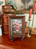 Vintage Folk Art Painting on Wood