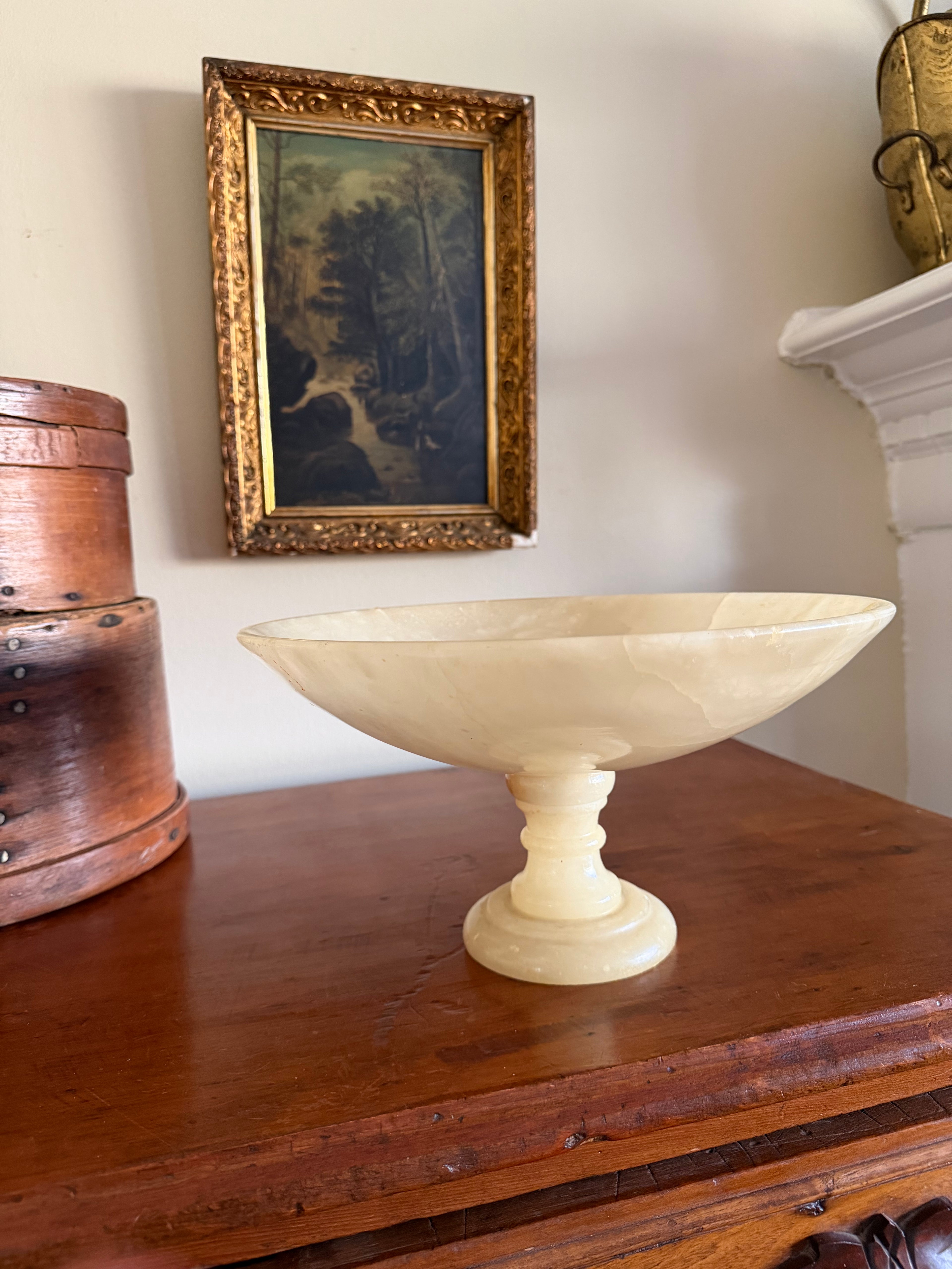 Alabaster Compote Bundle (set of 2)