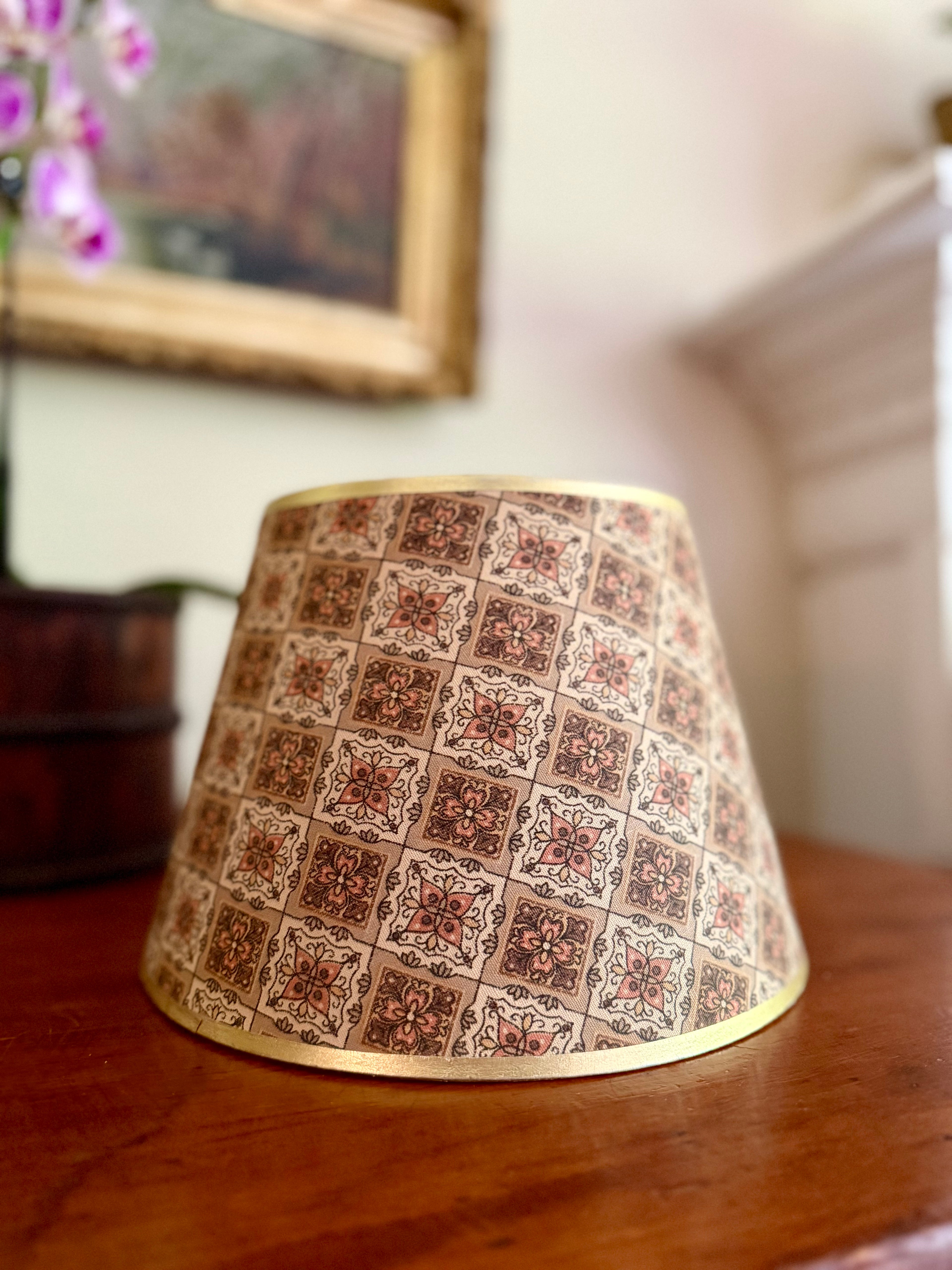 Vintage Paper Lamp Shade