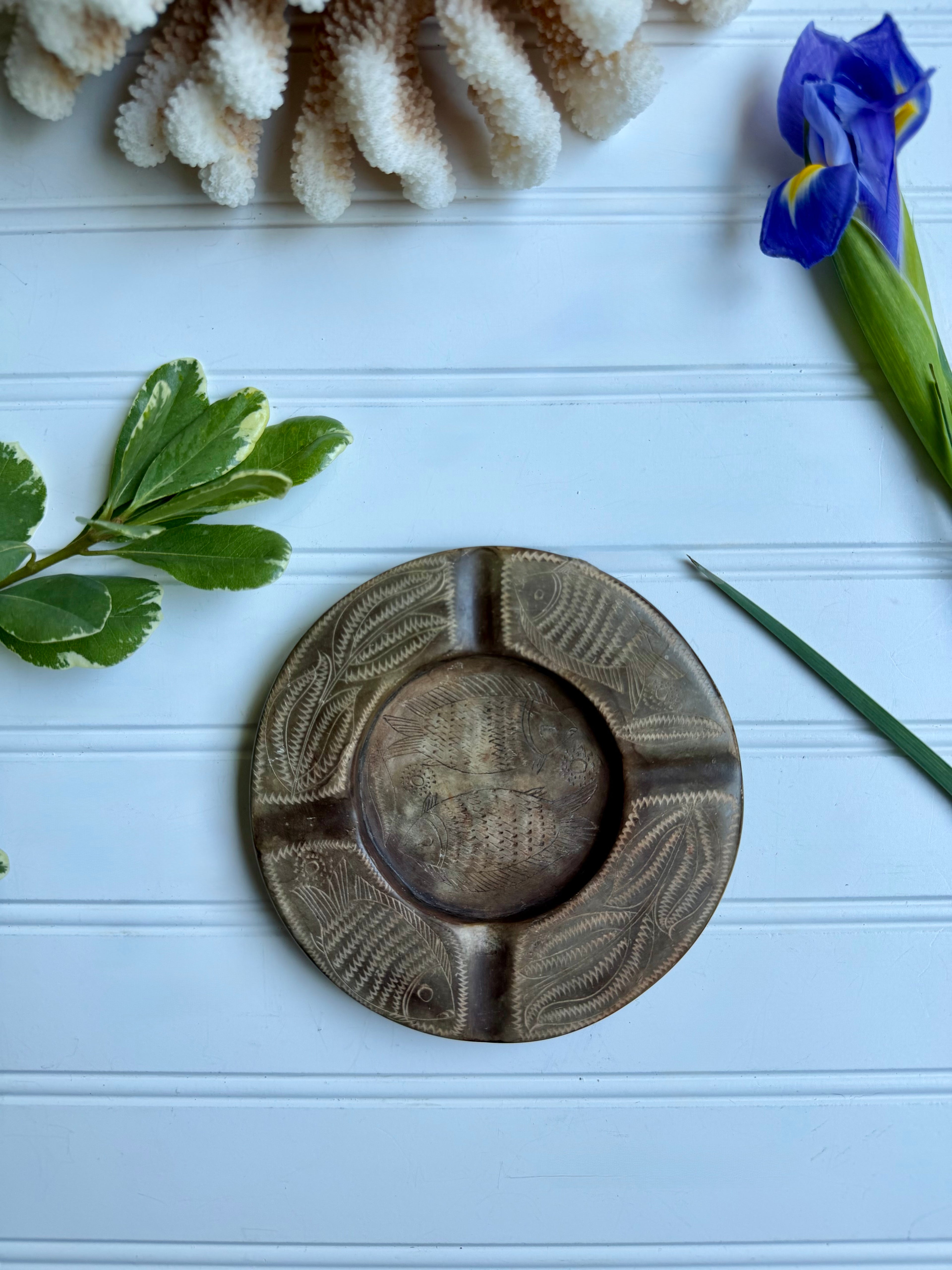 Vintage Fish Trinket Dish