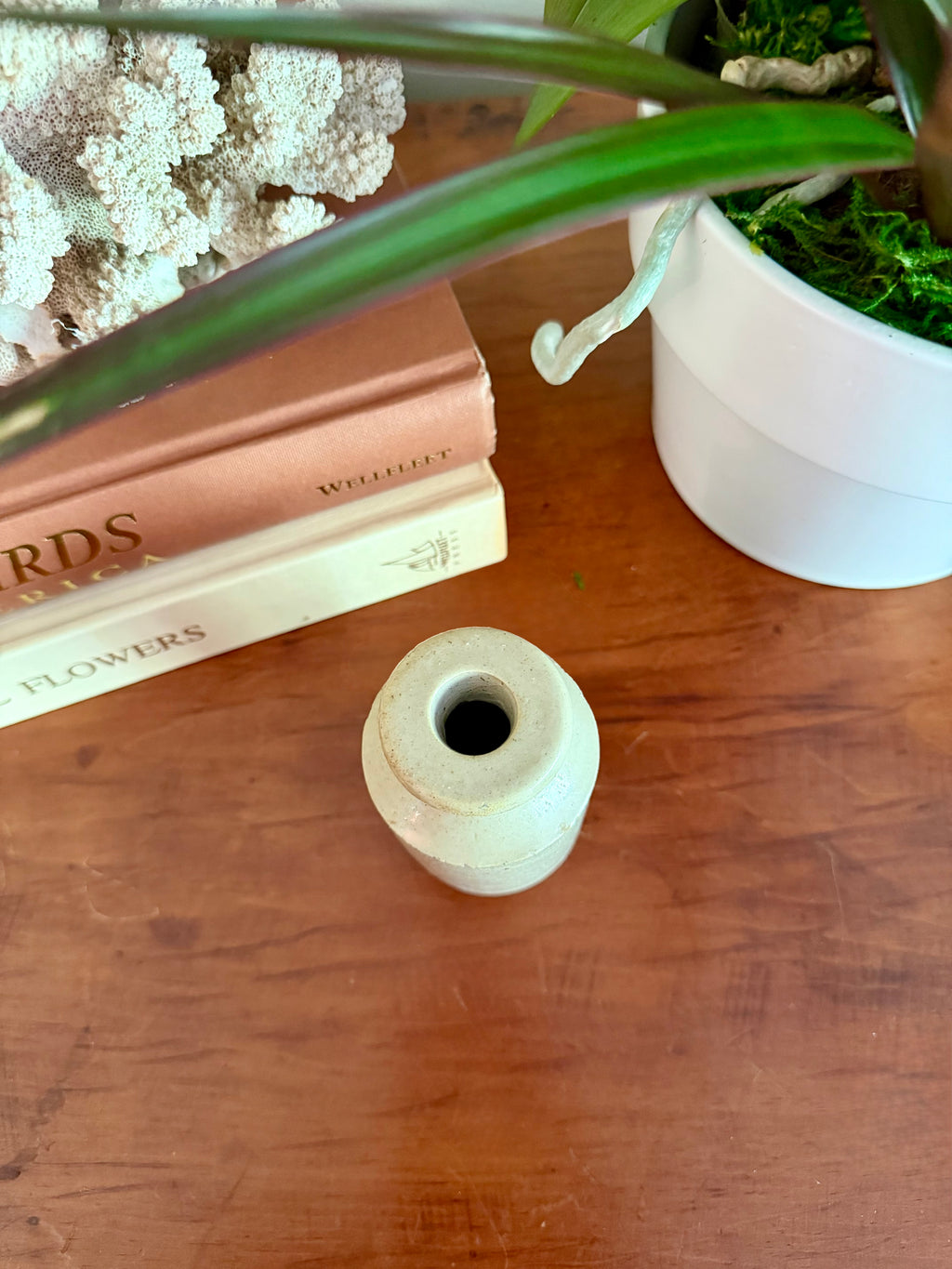 Stoneware Bud Vase