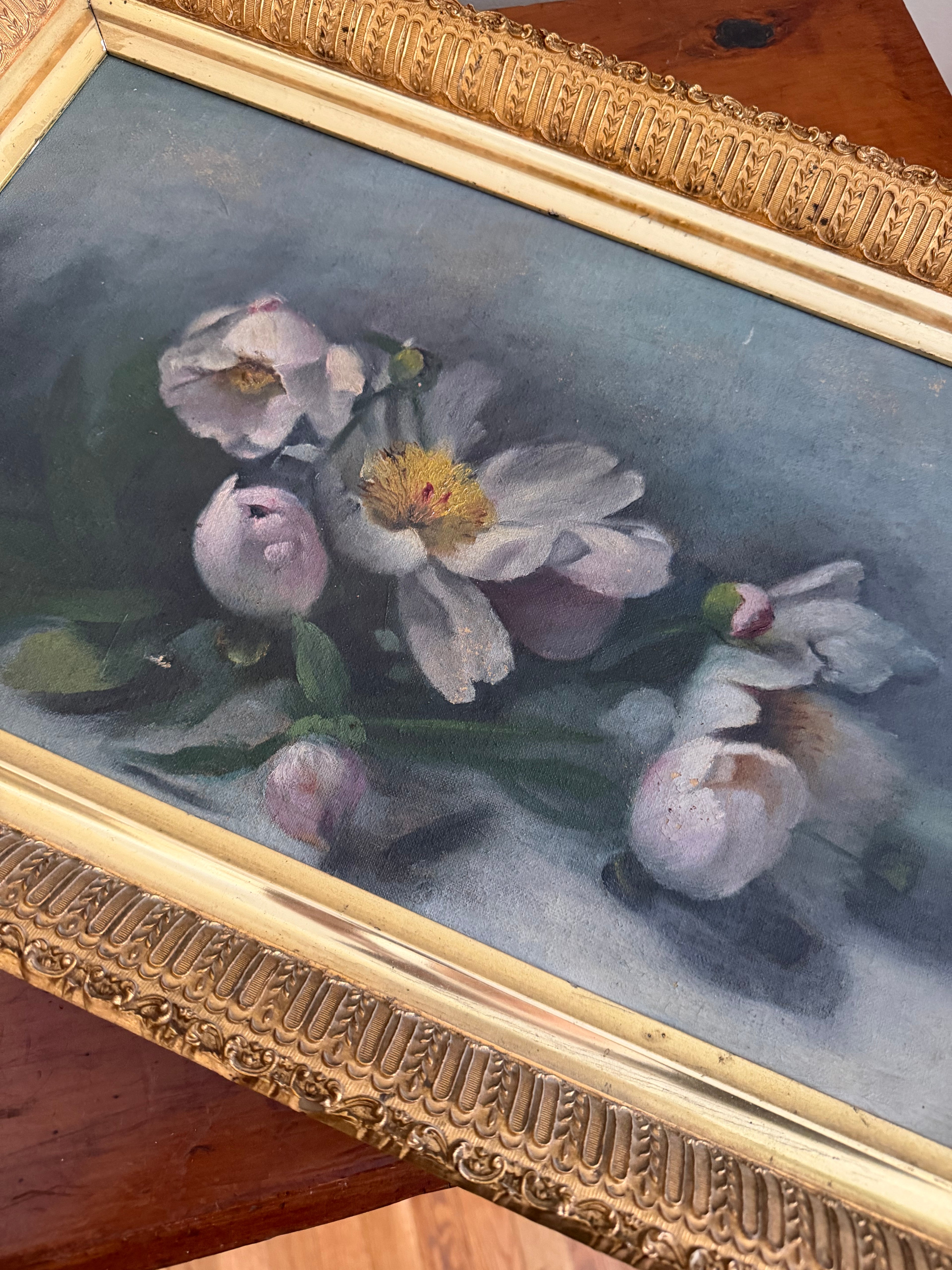 Antique Double Sided Painting