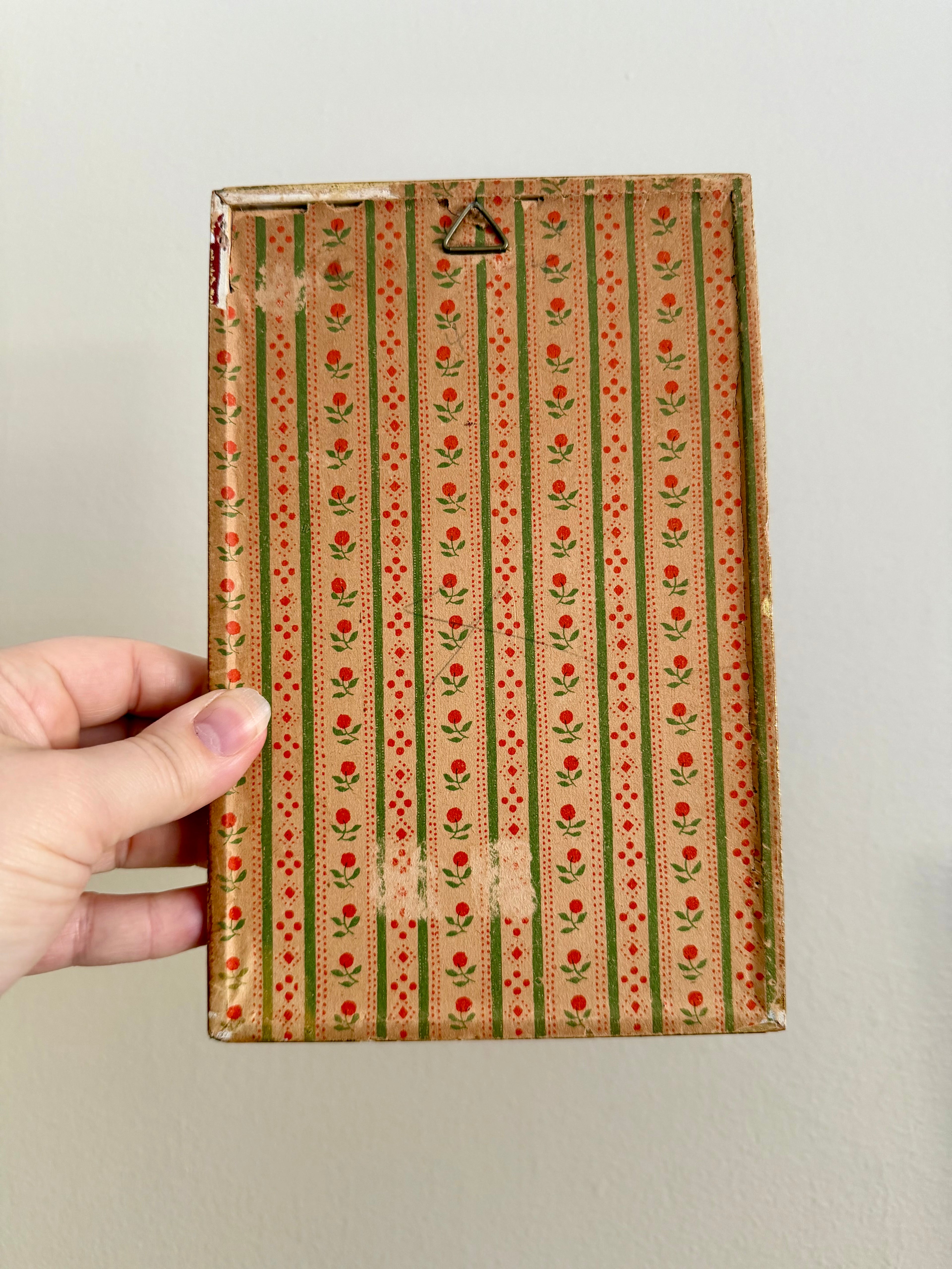 Antique Hand-Colored Fashion Engraving