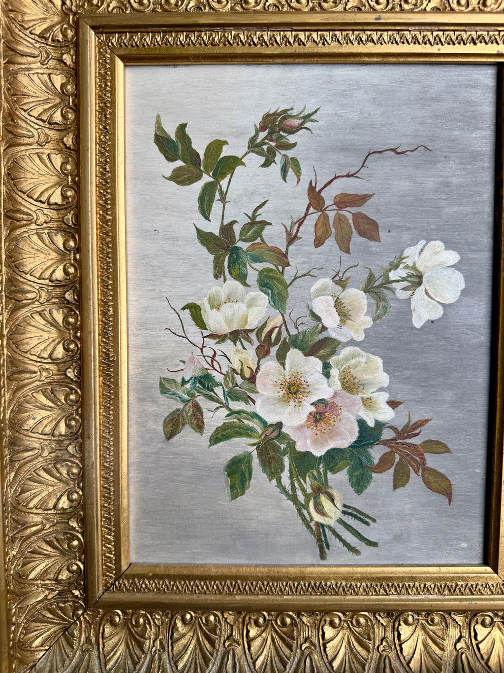 Antique Floral Painting