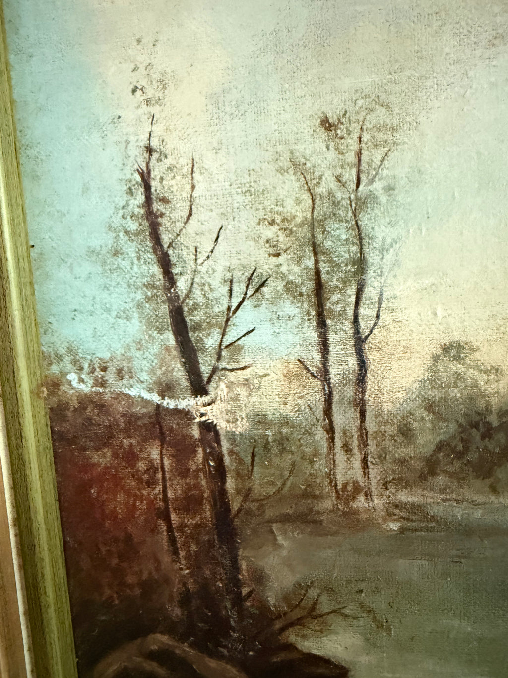 Antique Vertical Painting