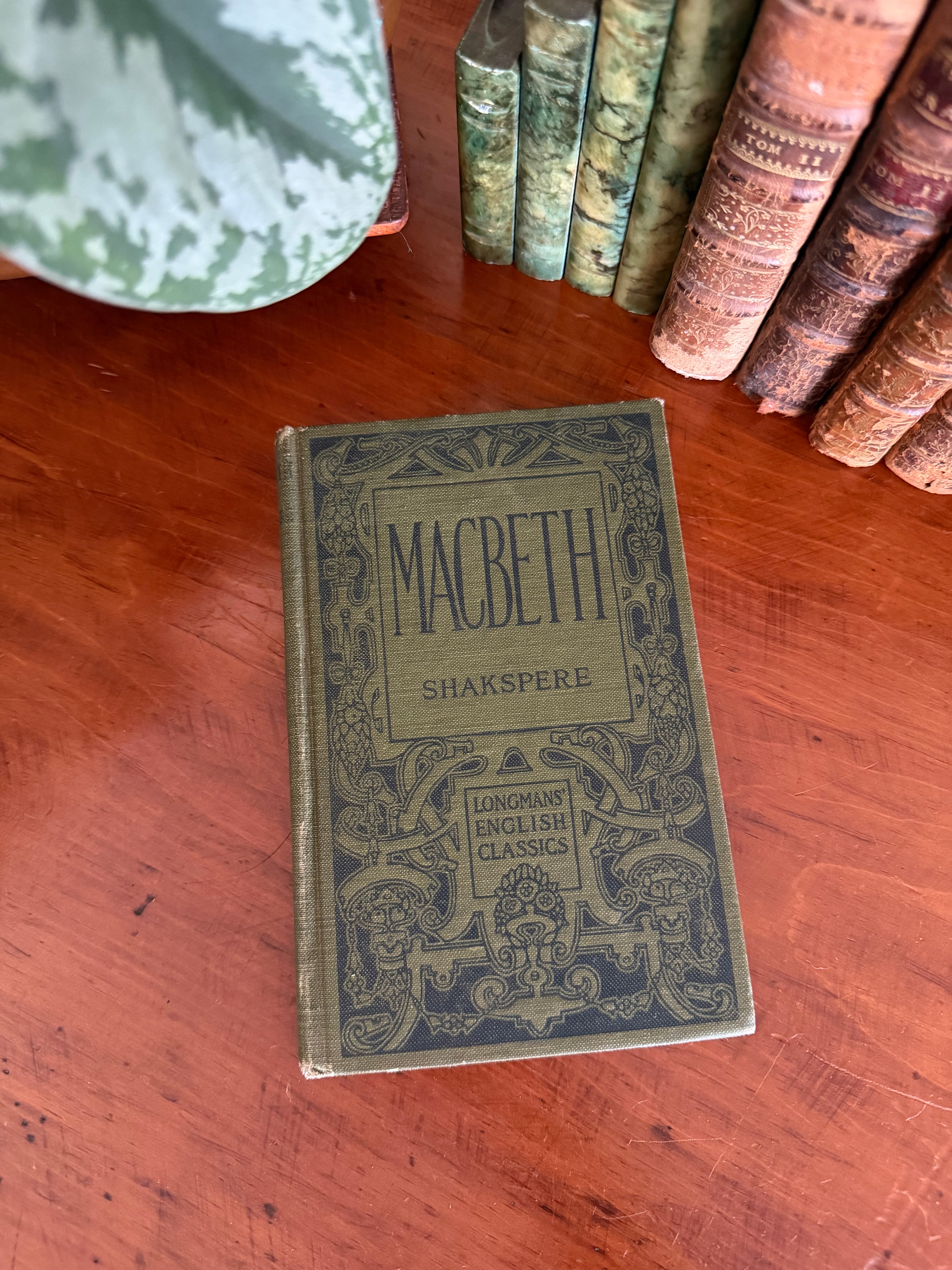 Antique Book: Macbeth
