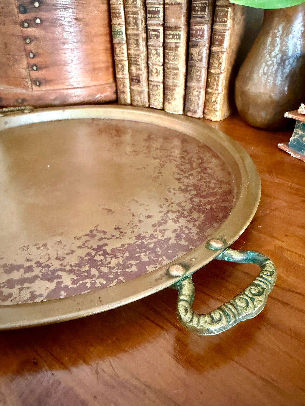 Hand Crafted Copper Serving Tray