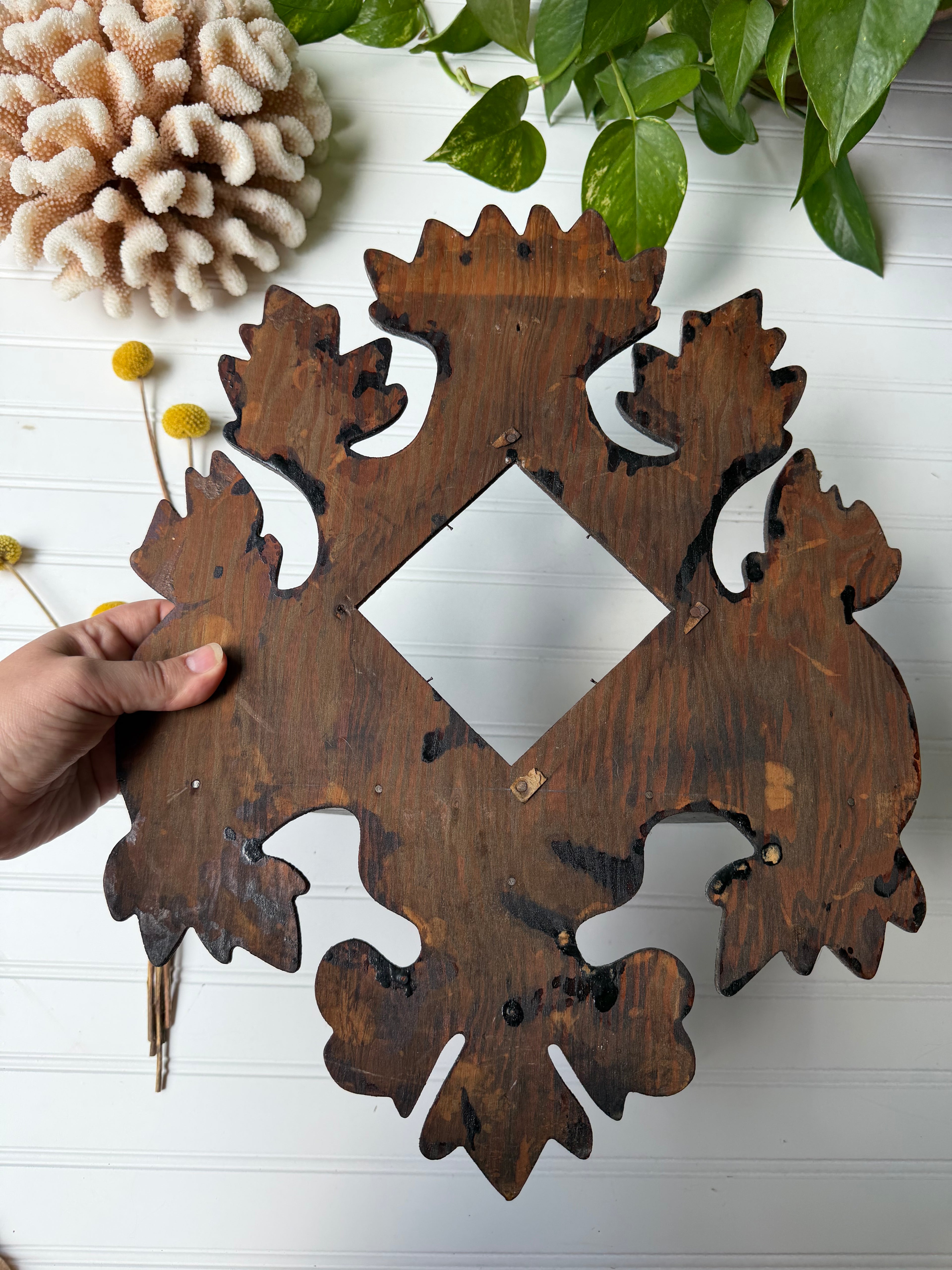 Antique Wooden Shelf