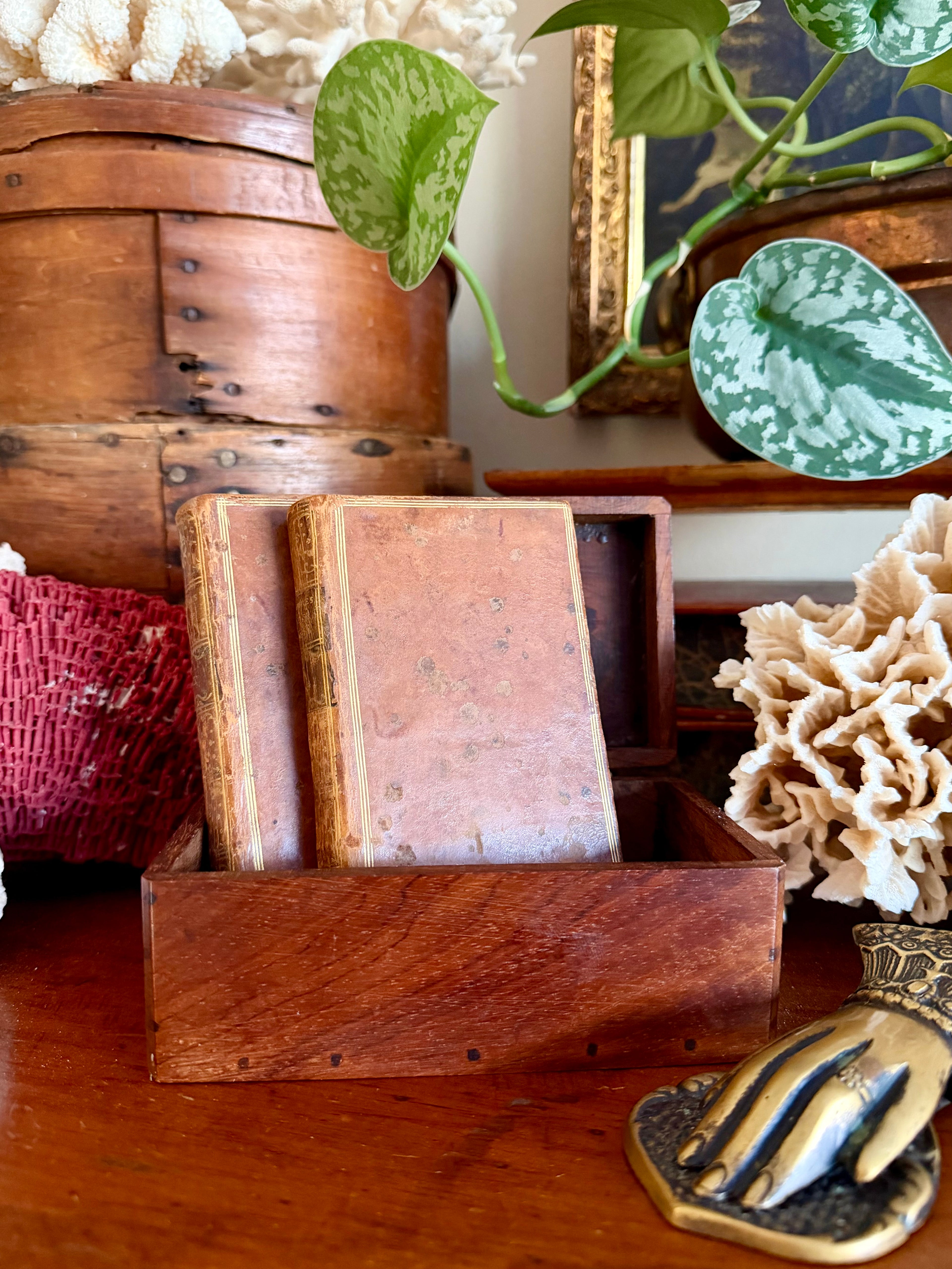 Small Wooden Handcrafted Keepsake Box