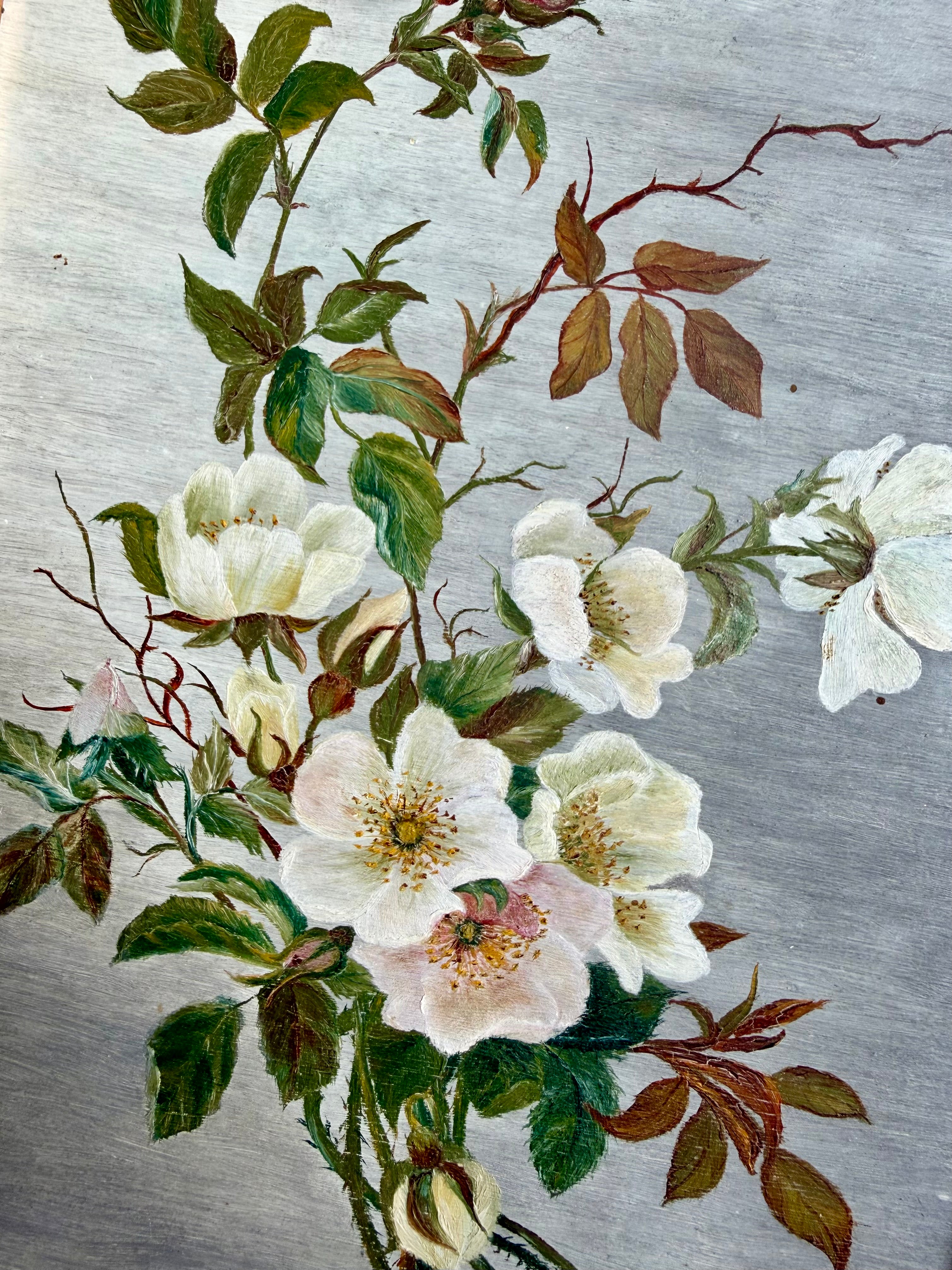 Antique Floral Painting