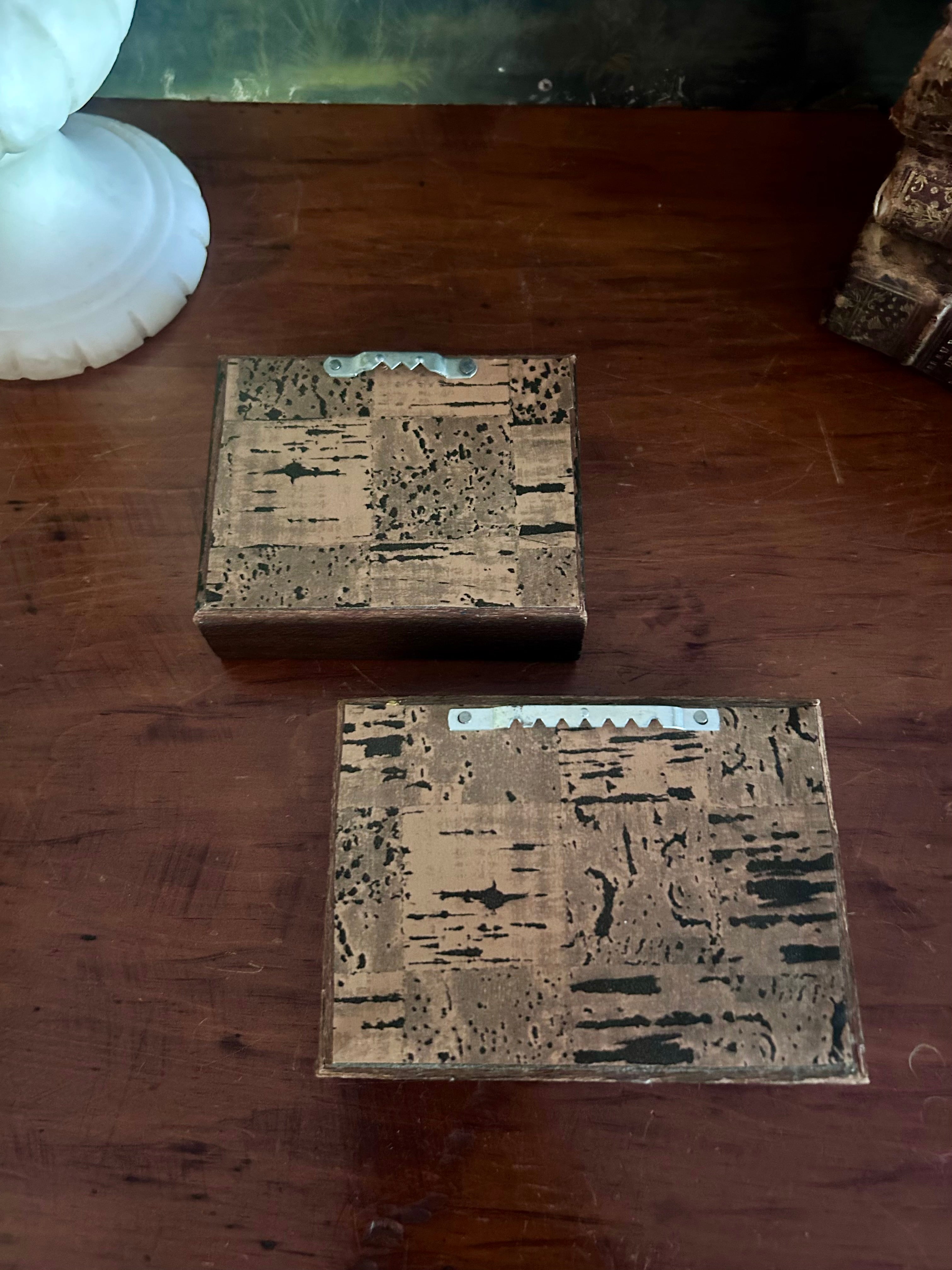 Set of two Small Landscape Paintings