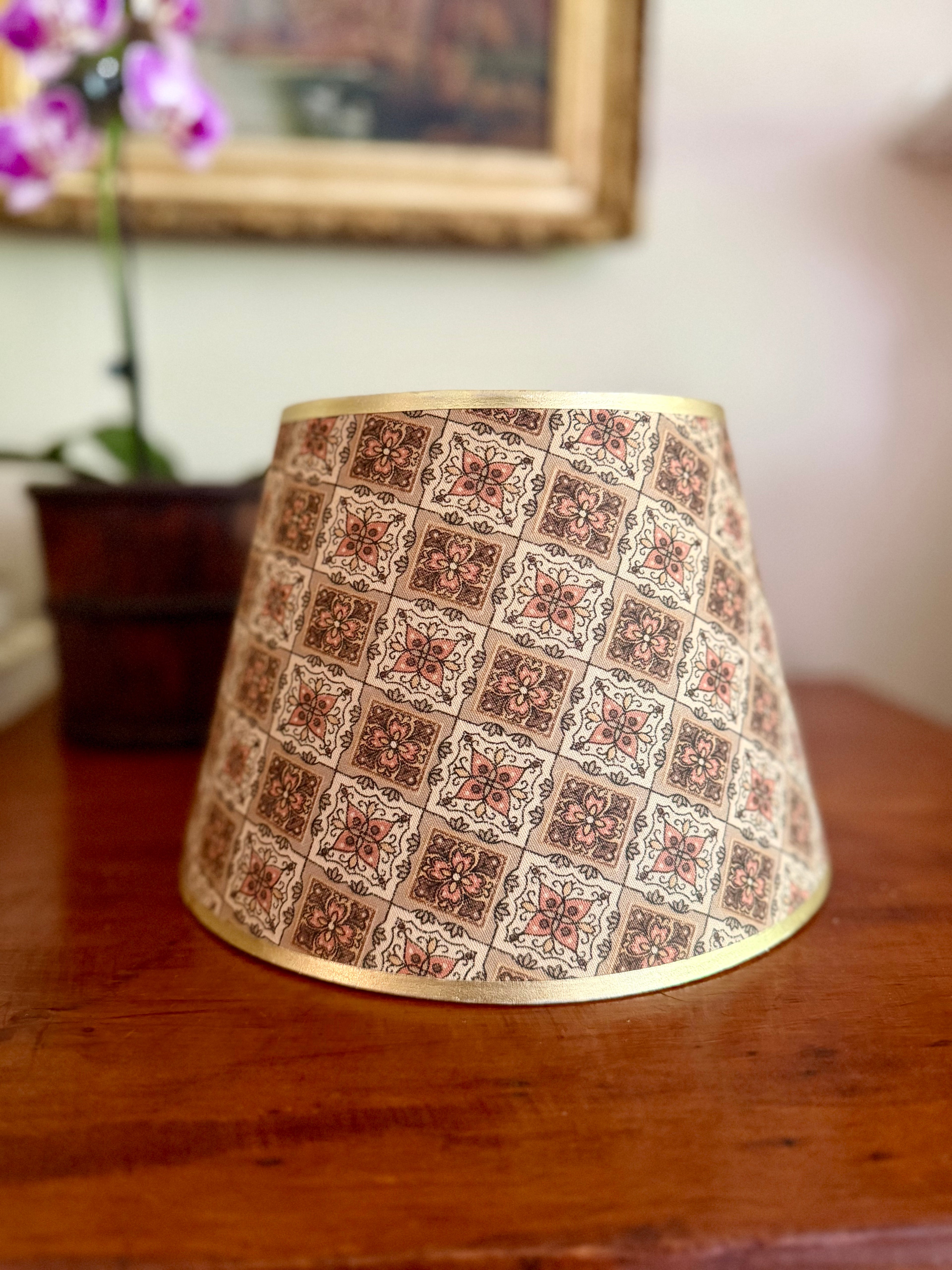 Vintage Paper Lamp Shade