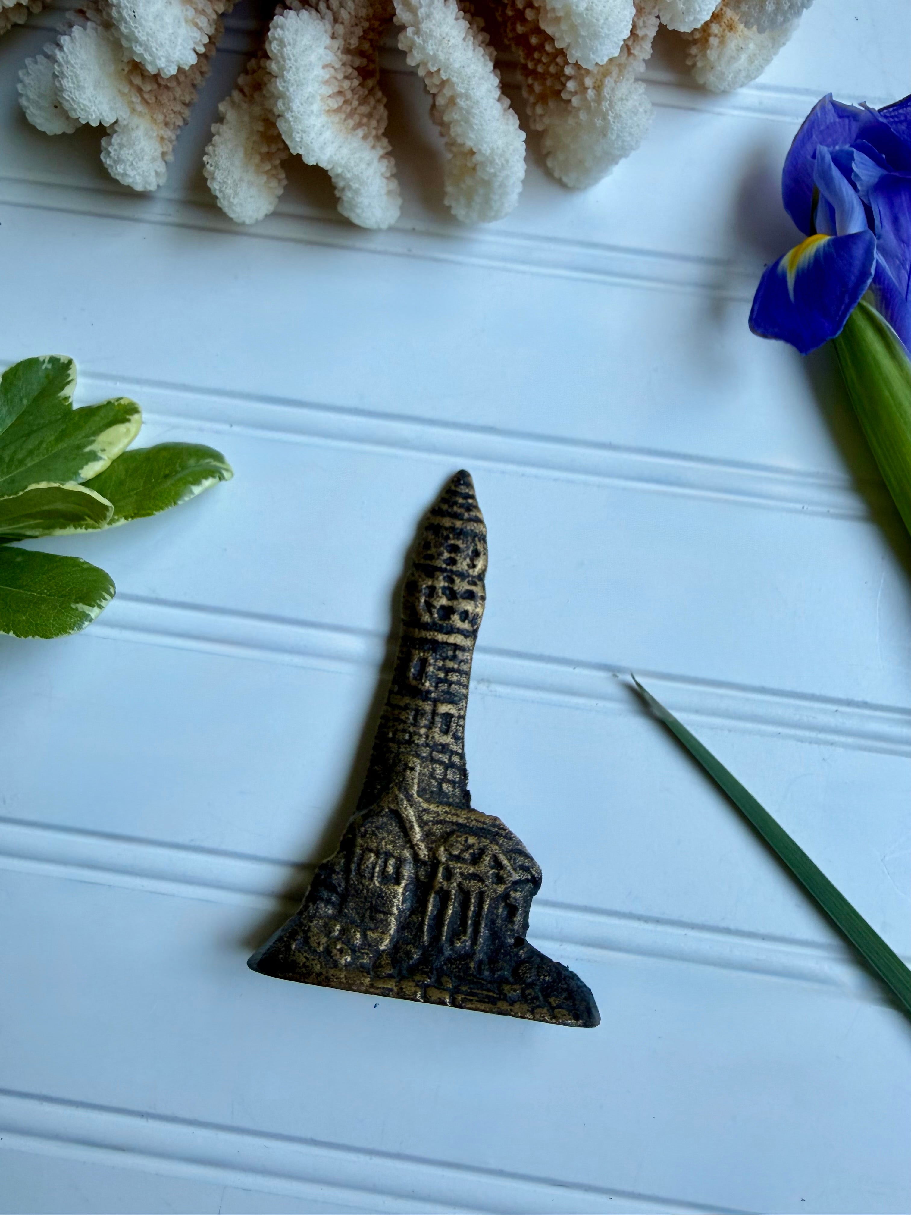 Small Metal Lighthouse