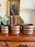 Set of 3 Nest Copper Wall Pockets