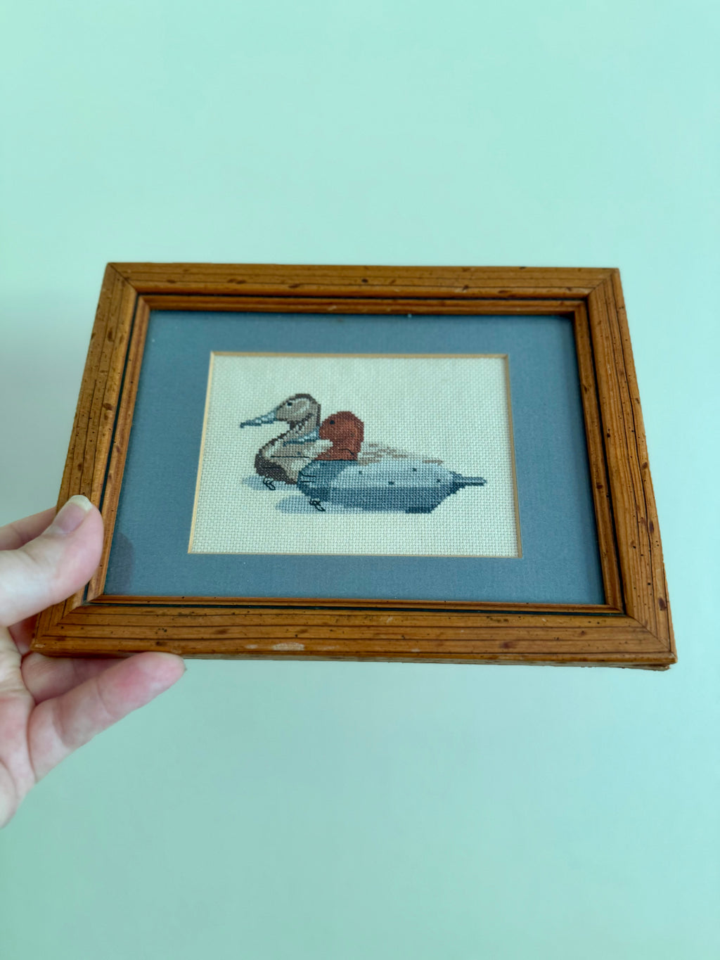 Vintage Duck Cross-stitch