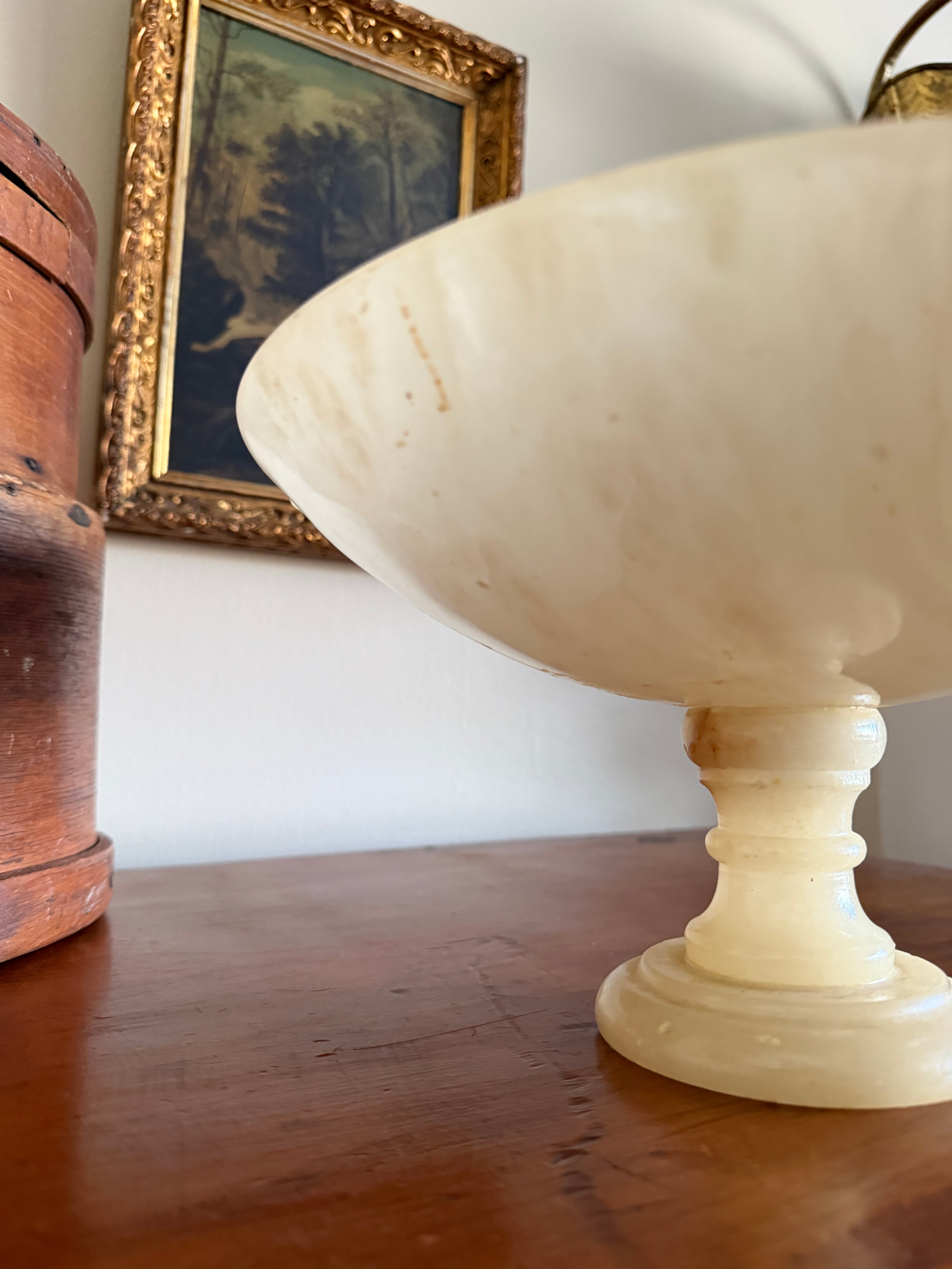 Alabaster Compote Bundle (set of 2)