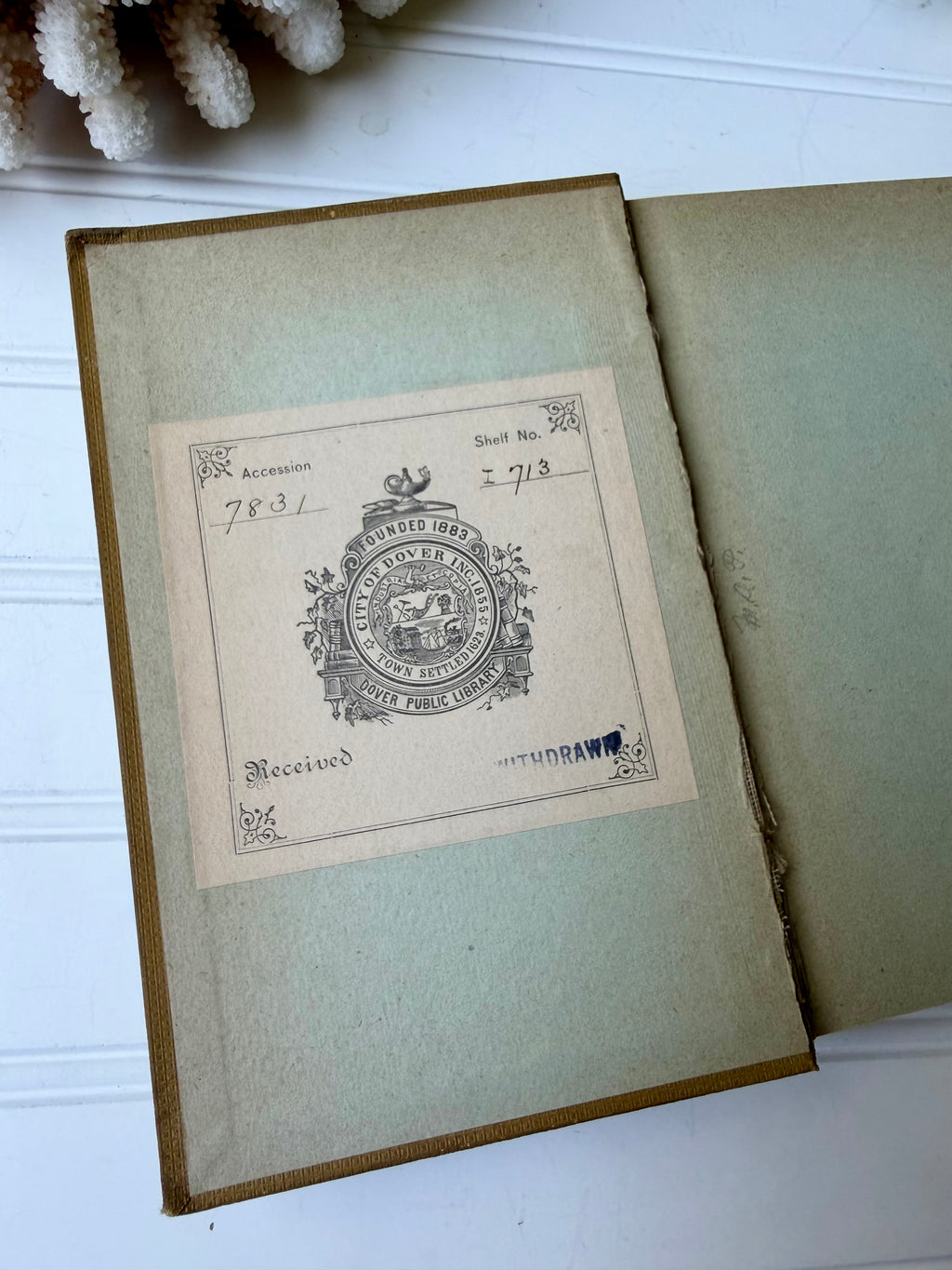 Antique Book: Men of Renown