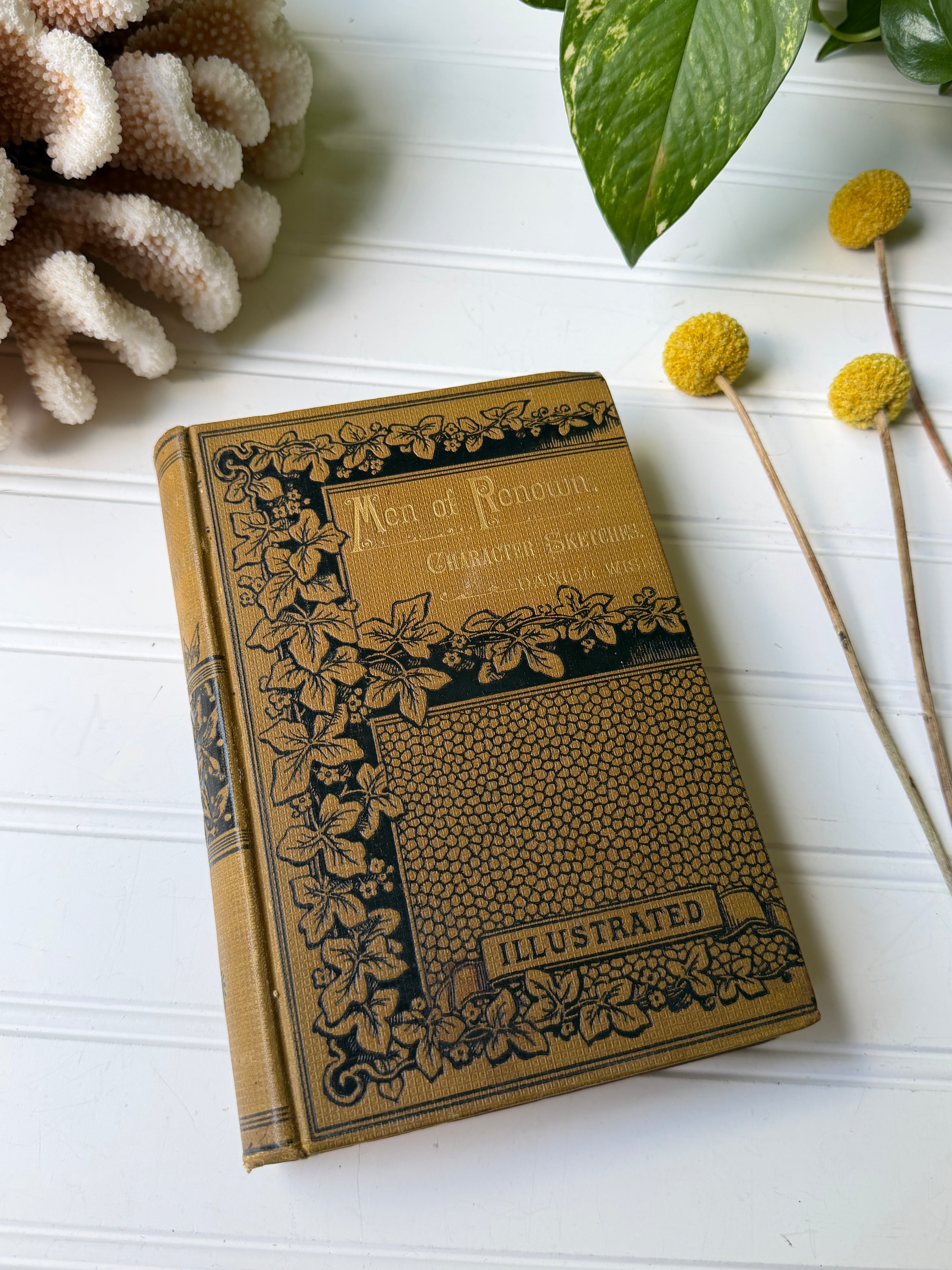 Antique Book: Men of Renown