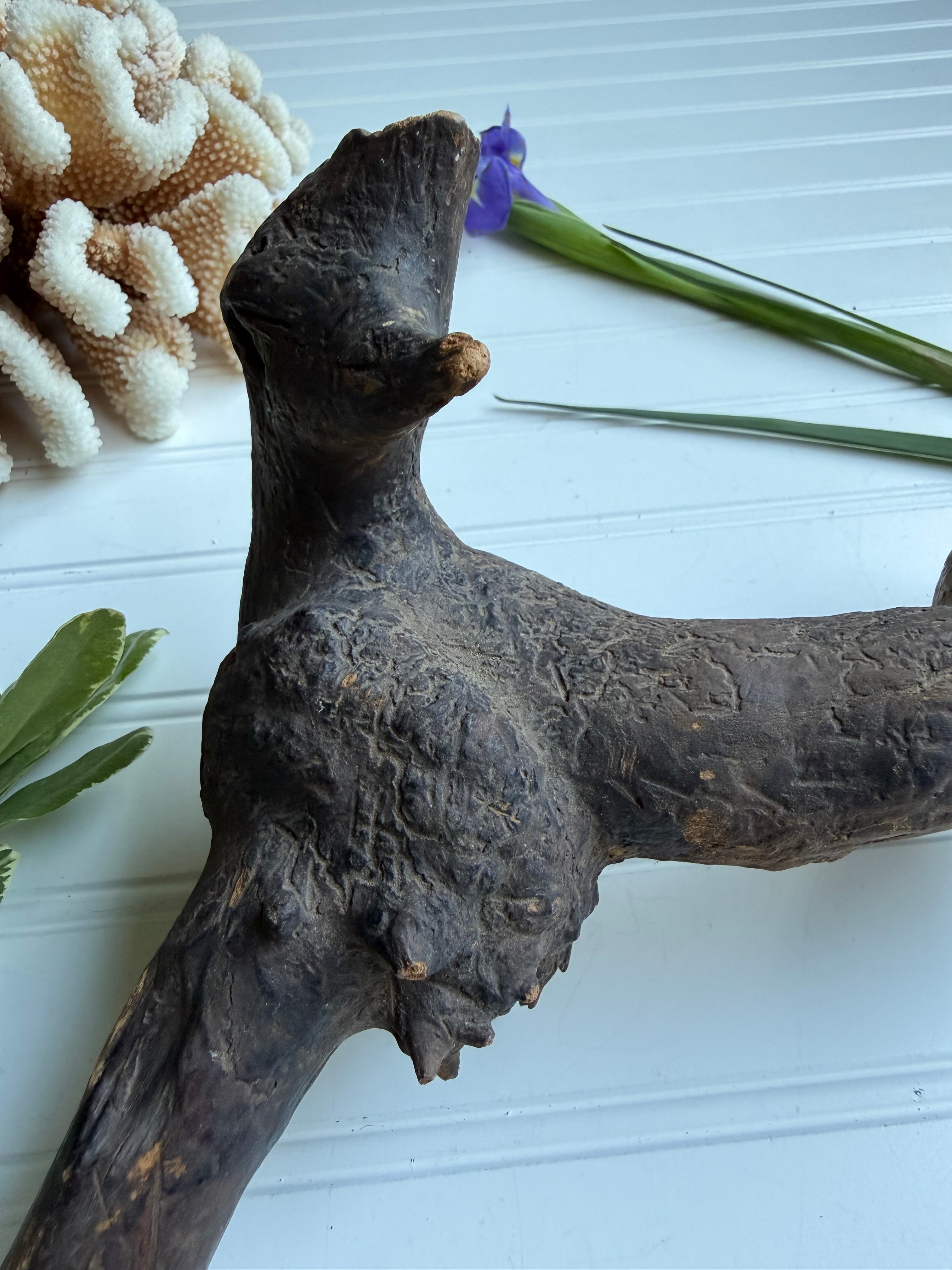 Unique Figural Driftwood Sculpture