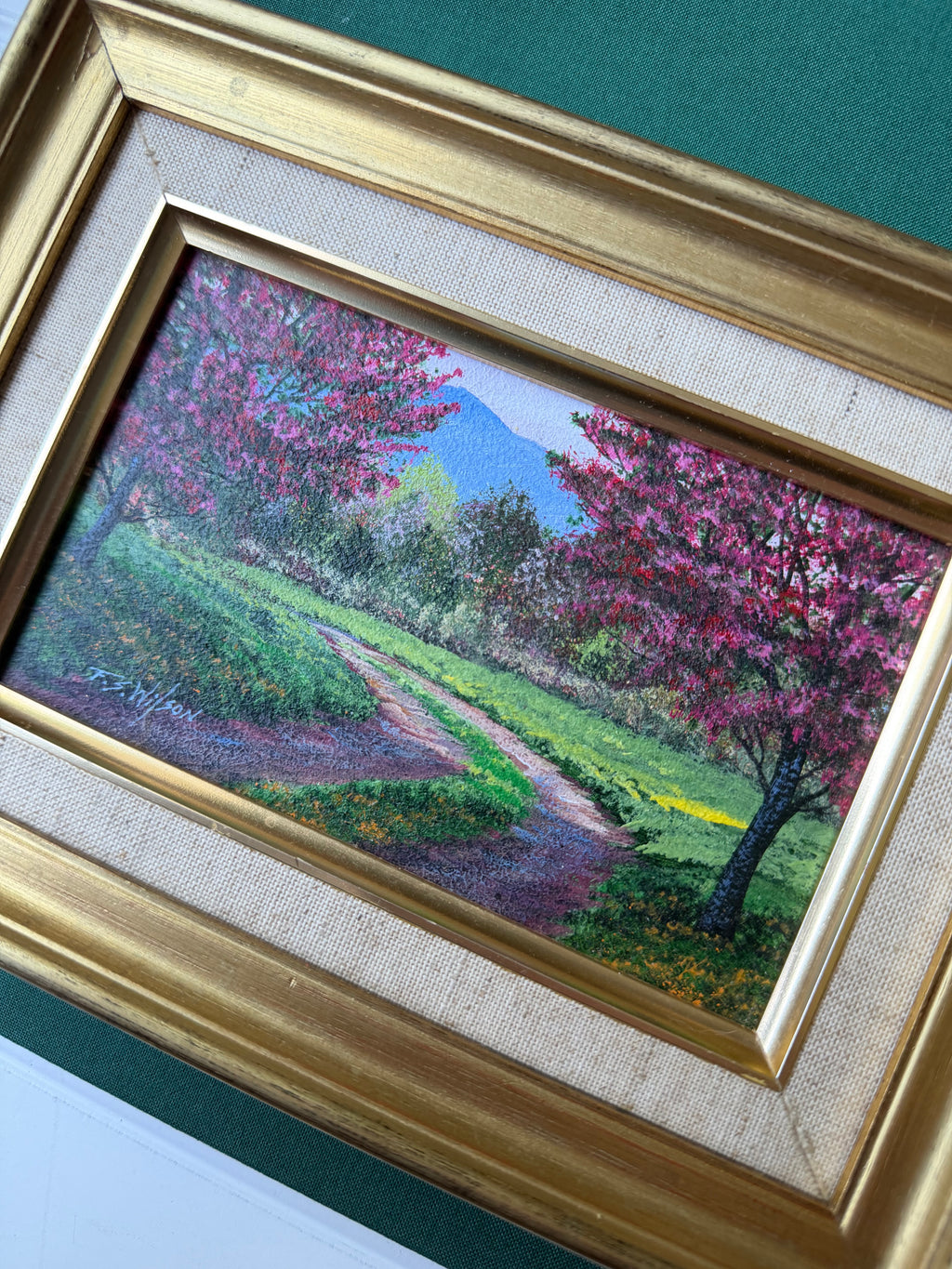 Framed Landscape Painting