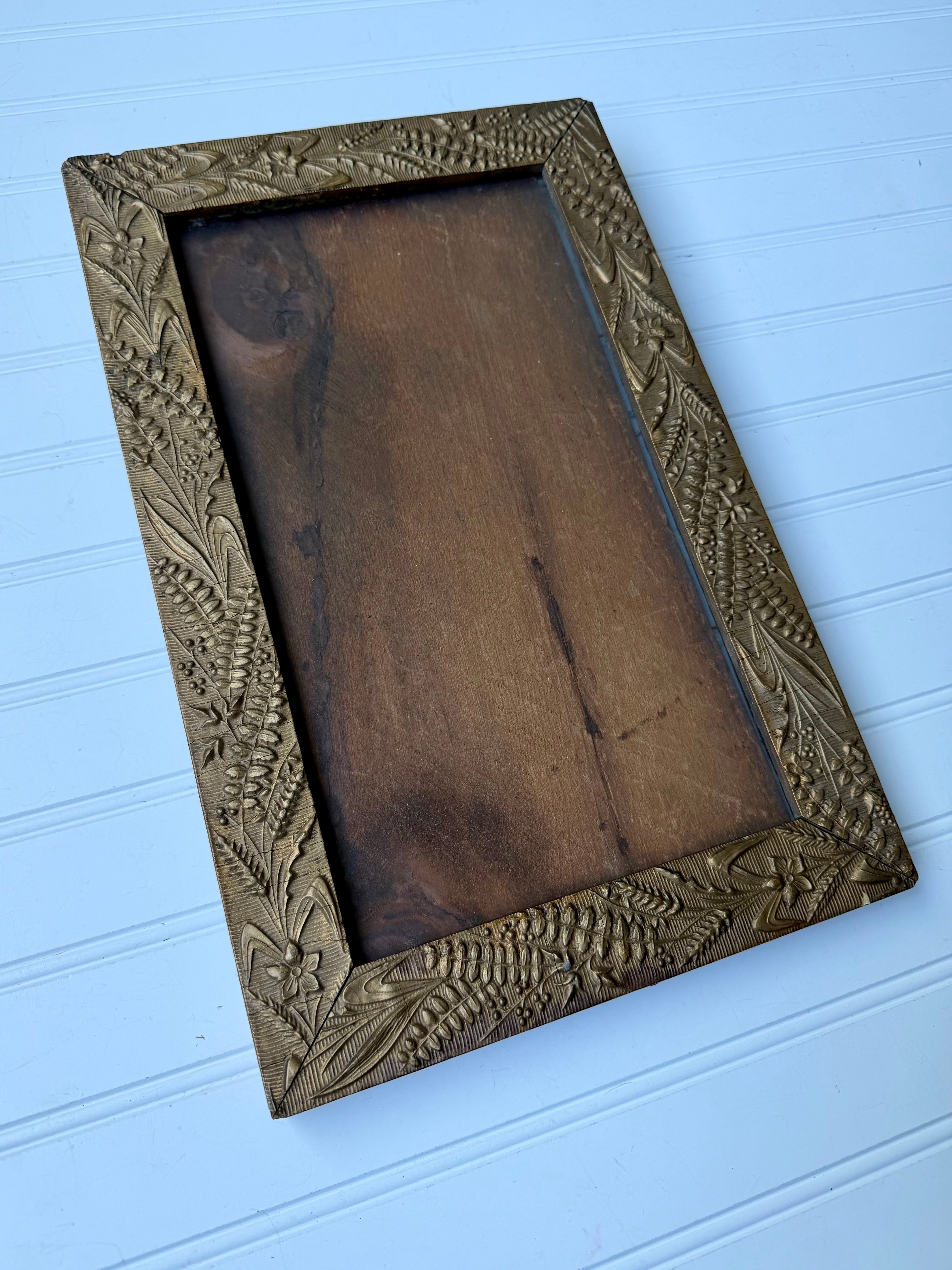 Antique Gilt Gesso Wood Frame