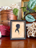Vintage Hand-Cut Silhouette Portrait