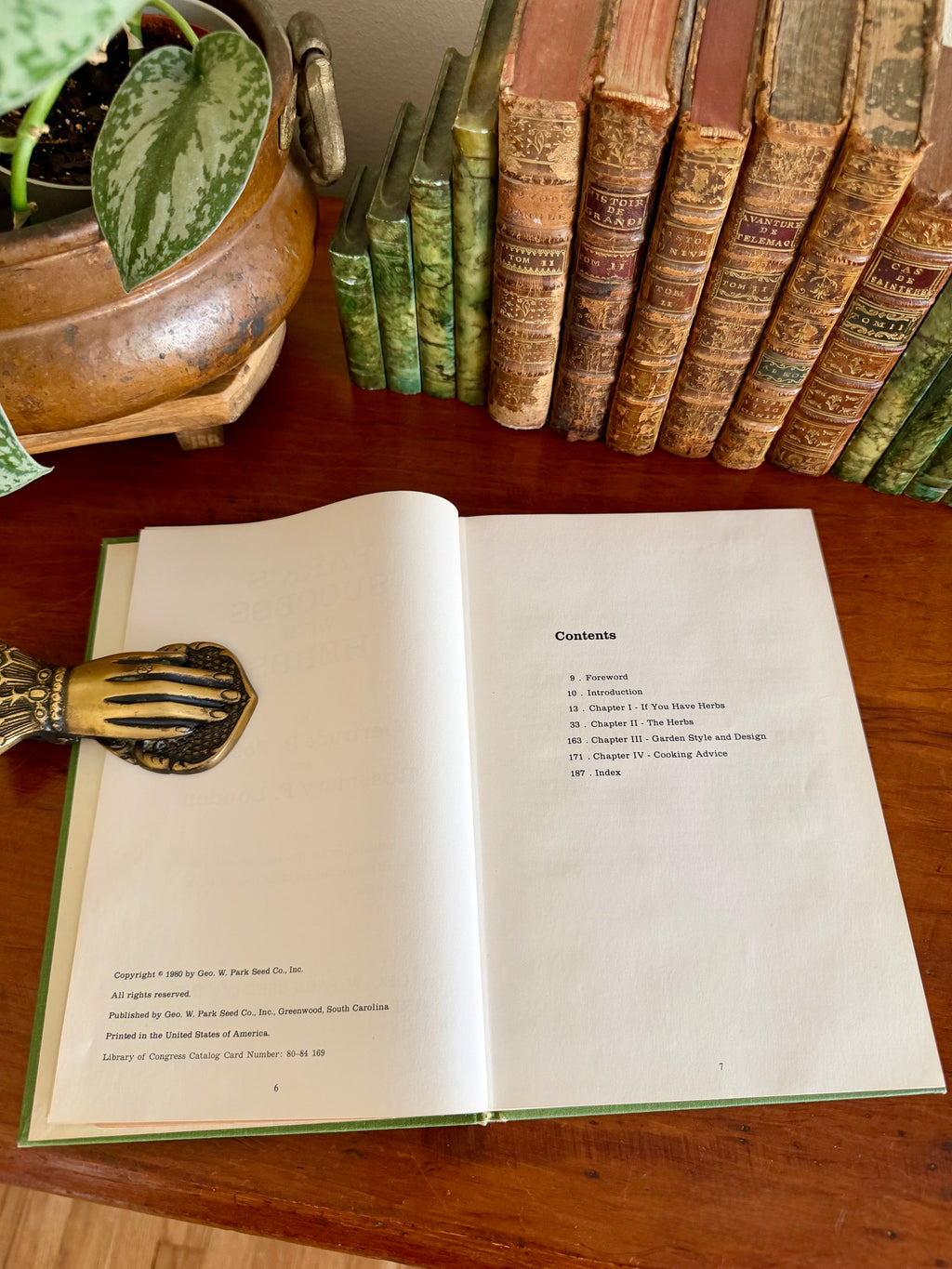 Vintage Book: Park’s Success with Herbs