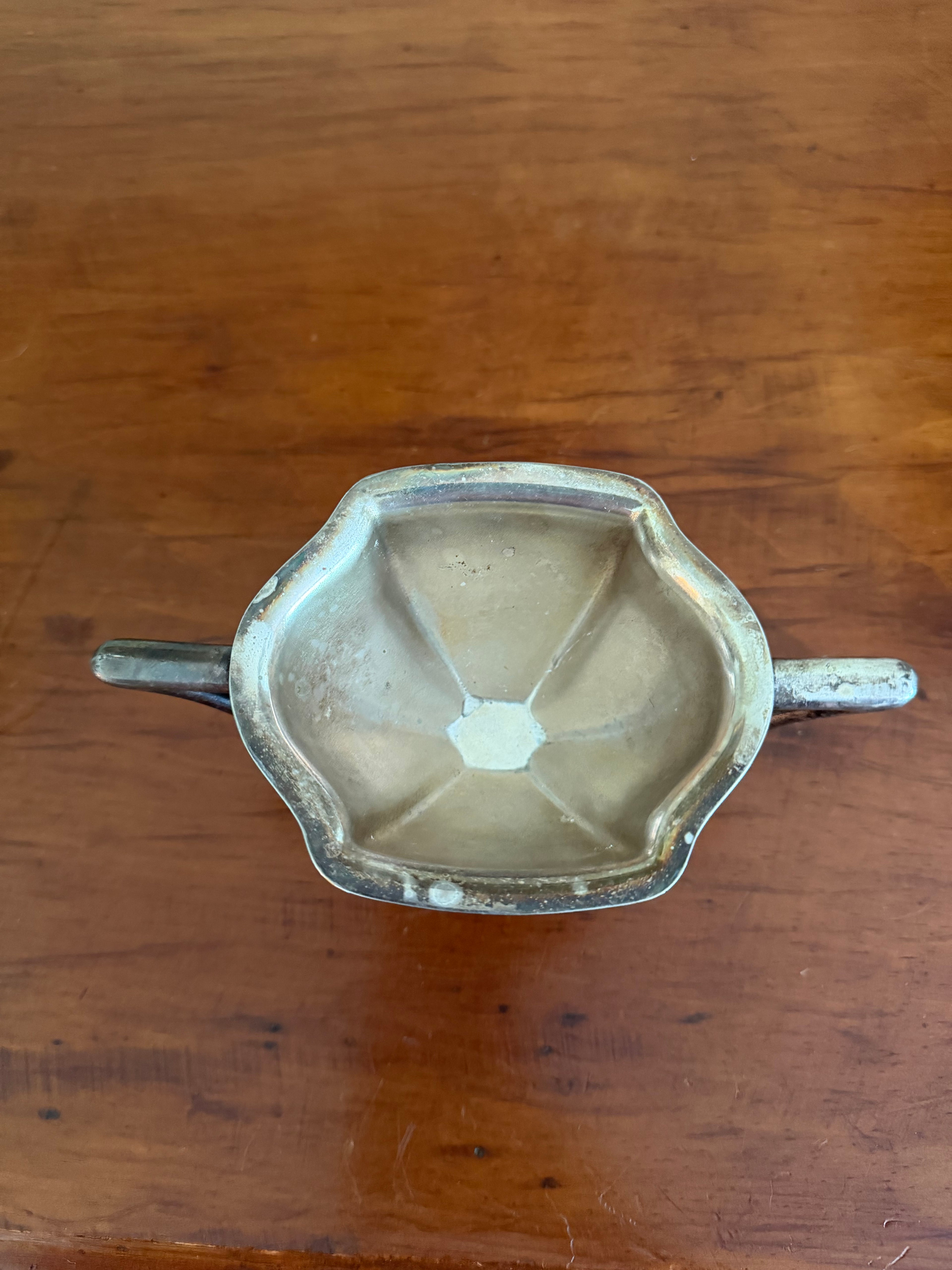 Silver Plated Trophy Style Vessel