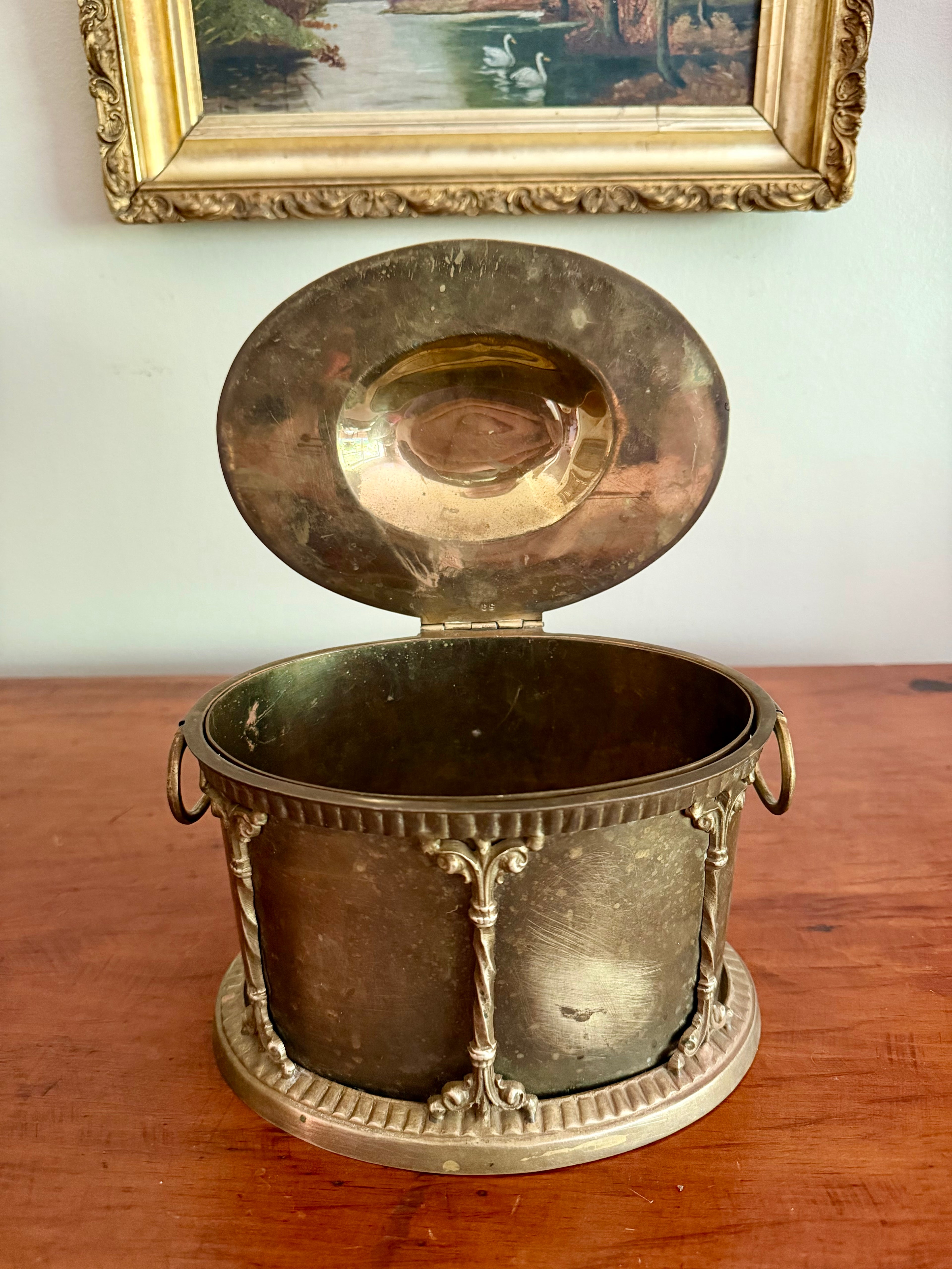 Brass Tea Caddy