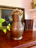 Vintage Hand-Hammered Copper Pitcher