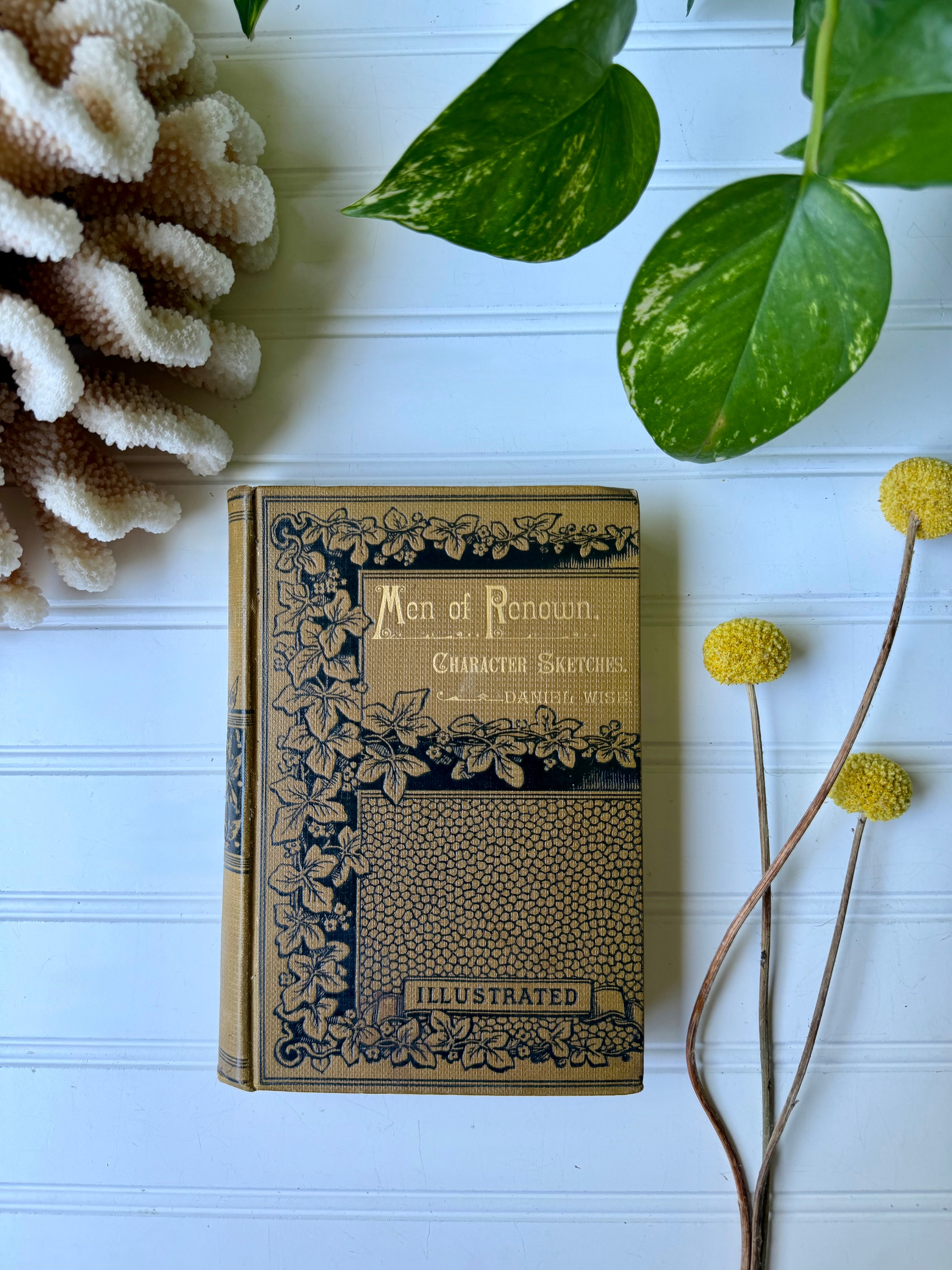 Antique Book: Men of Renown