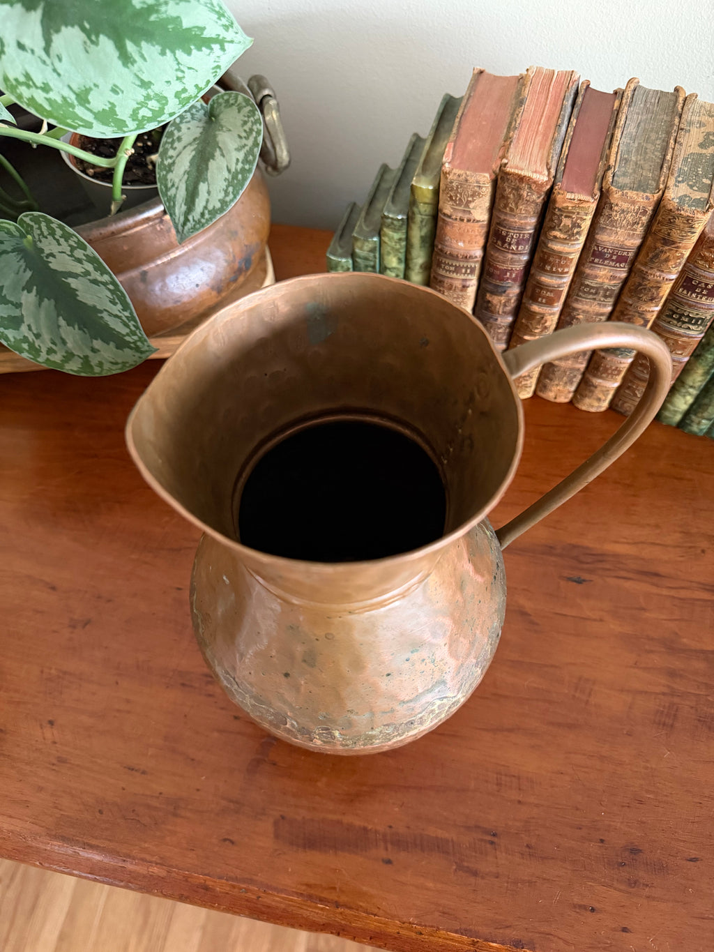 Hammered Copper Pitcher