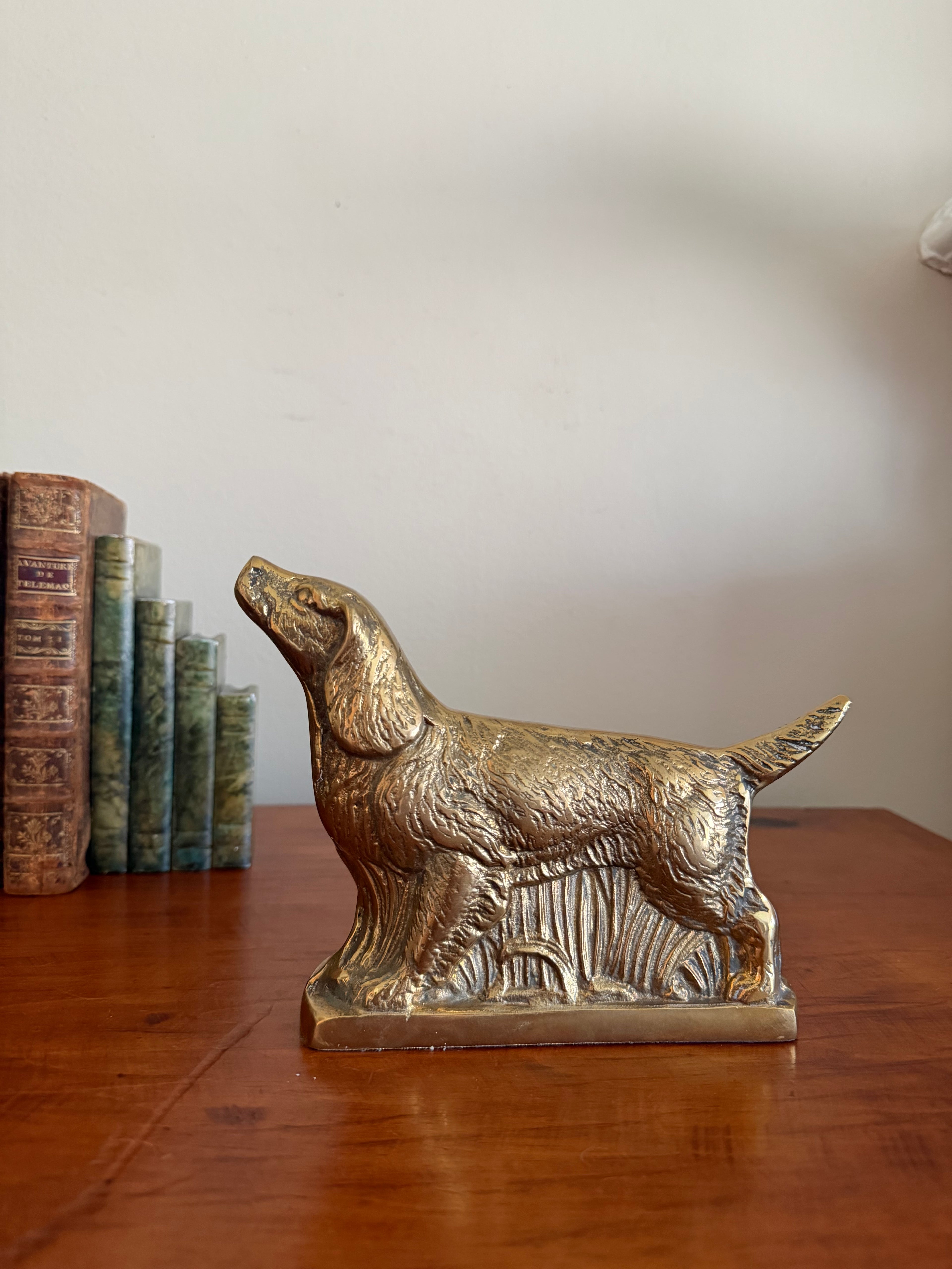 Solid Brass Dog