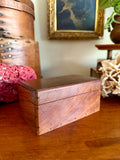 Small Wooden Handcrafted Keepsake Box