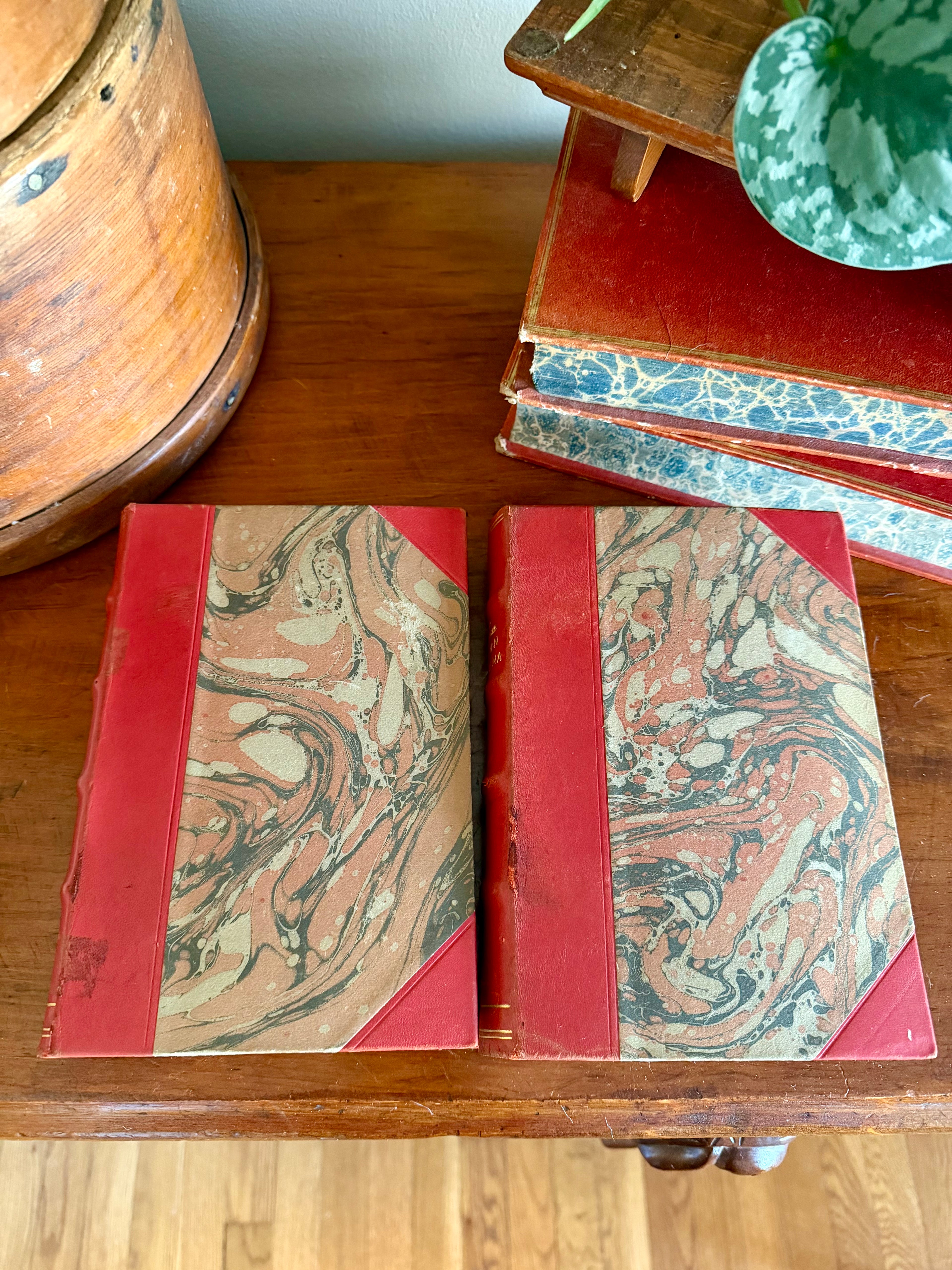 Set of 2 1937 Danish Books