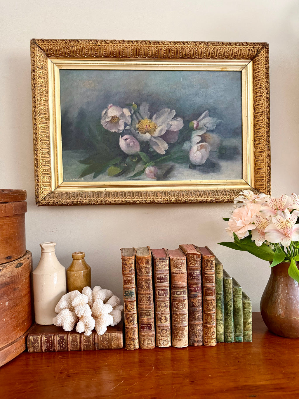 Antique Double Sided Painting