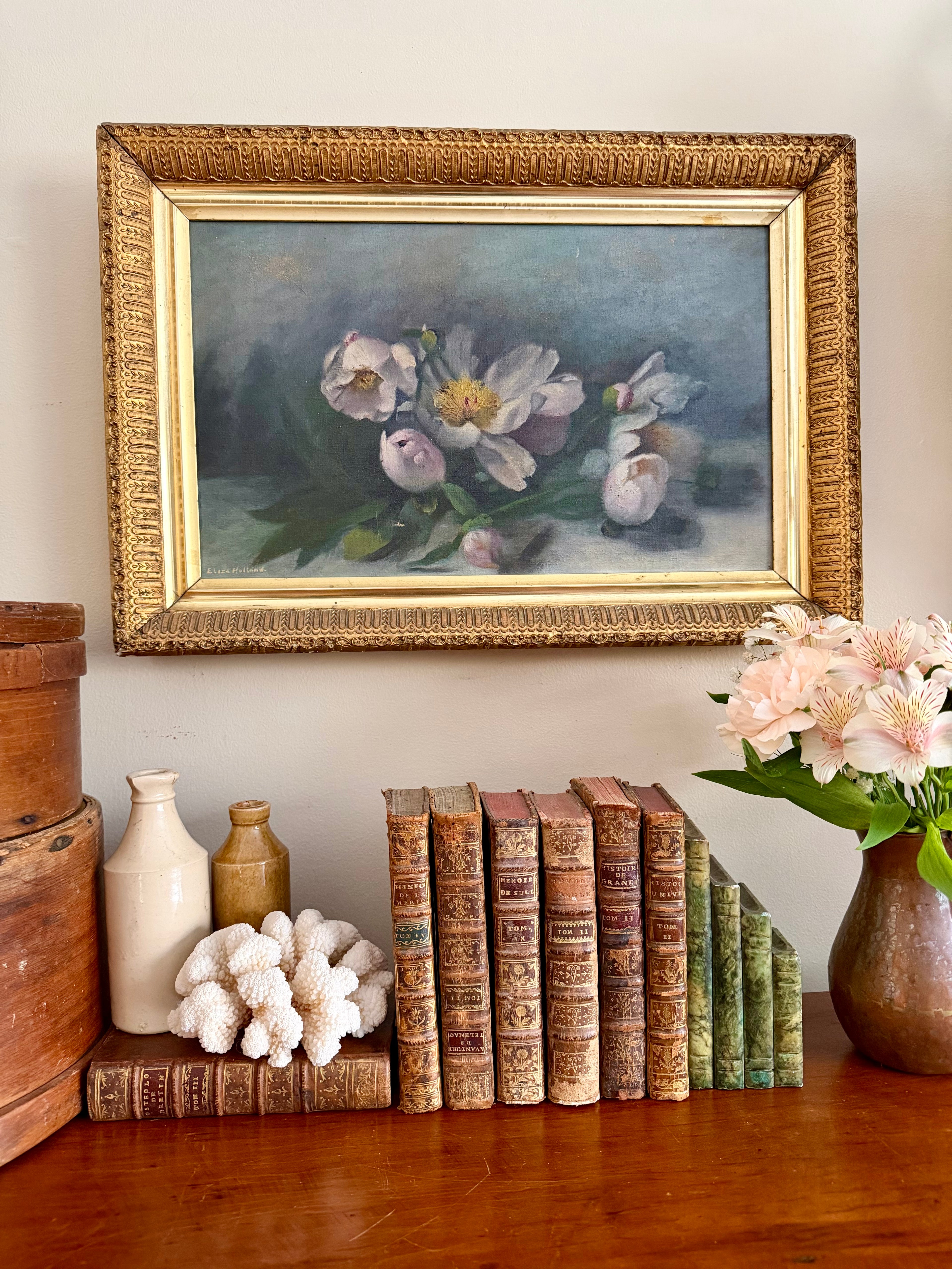 Antique Double Sided Painting