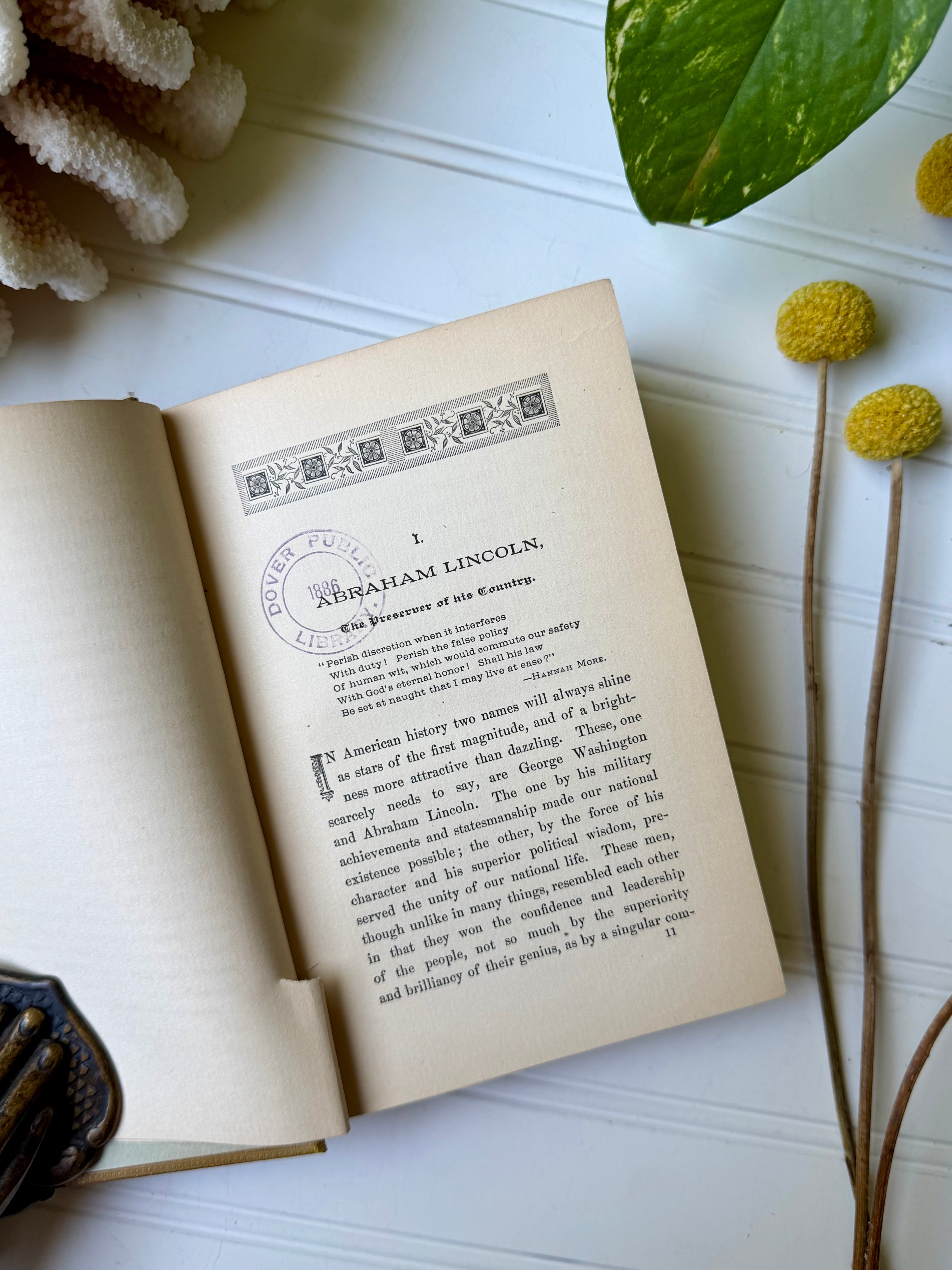 Antique Book: Men of Renown
