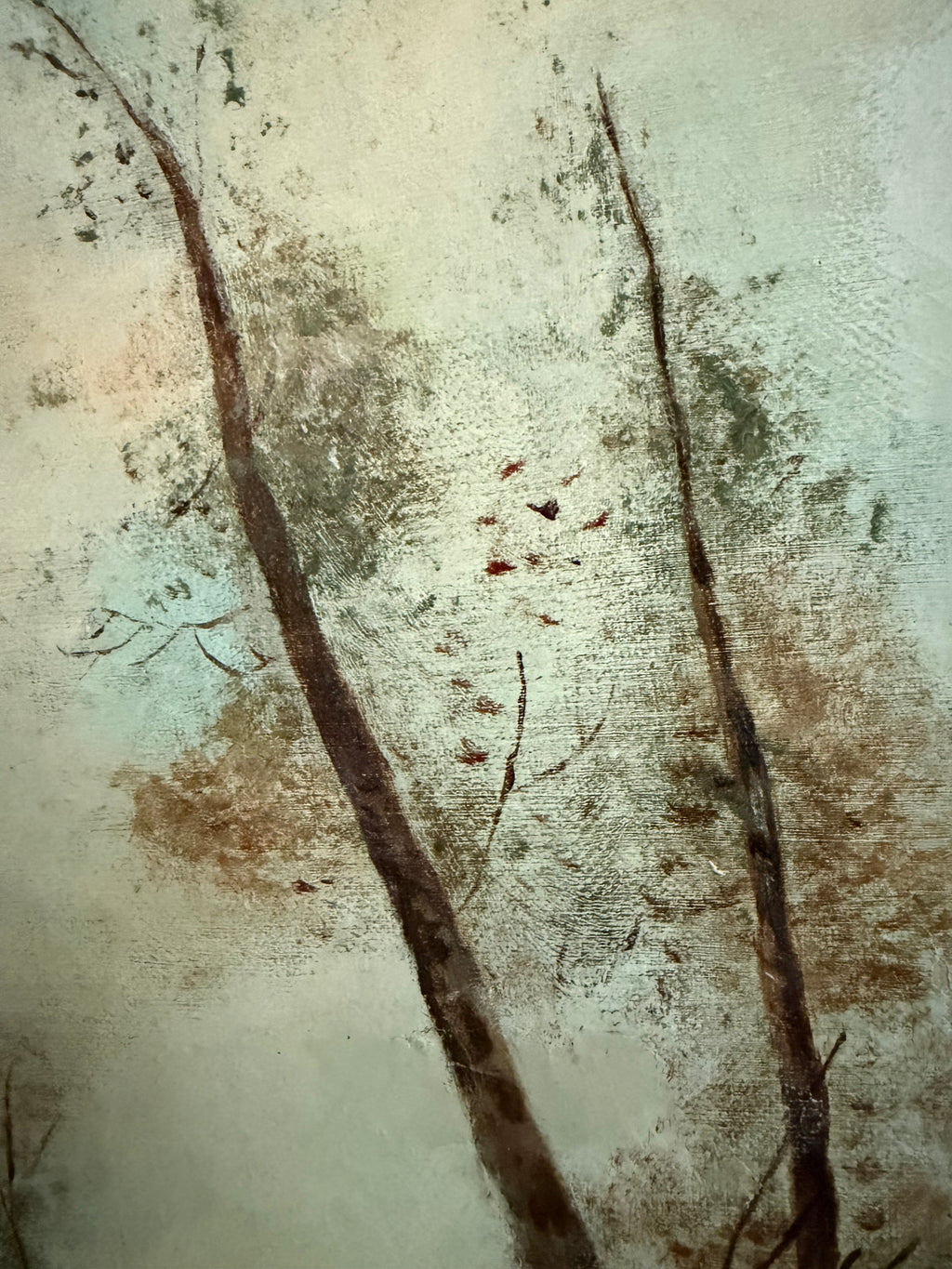 Antique Vertical Painting
