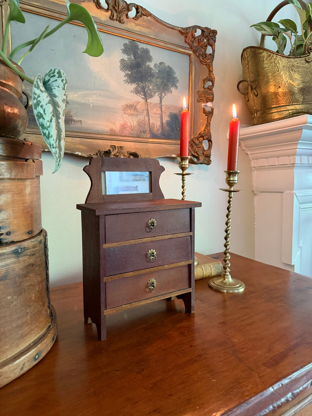 Minatare Wooden Dresser Salesman Sample