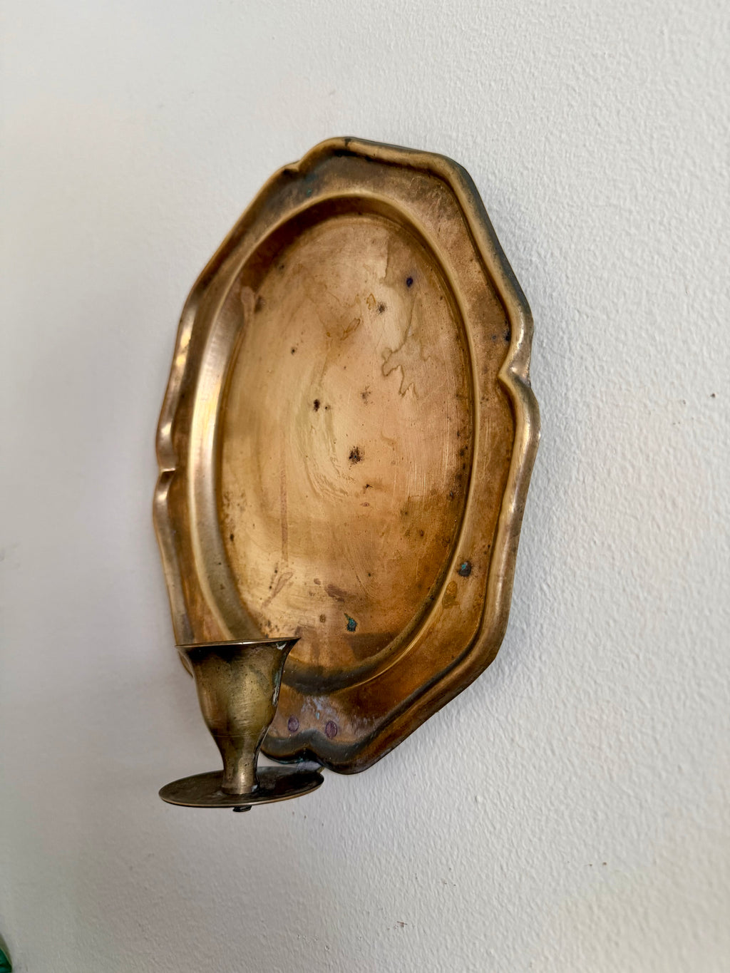 Pair of Brass Wall Sconces