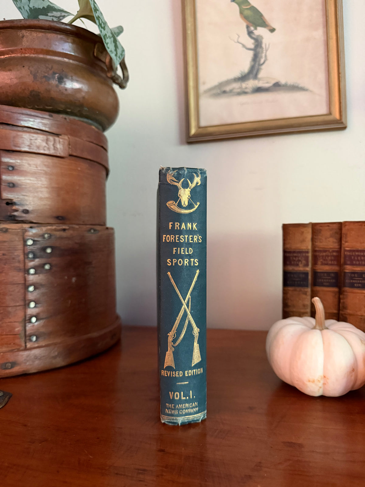 Antique Book: Frank Forest’s Field Sports (1873) Vol 1