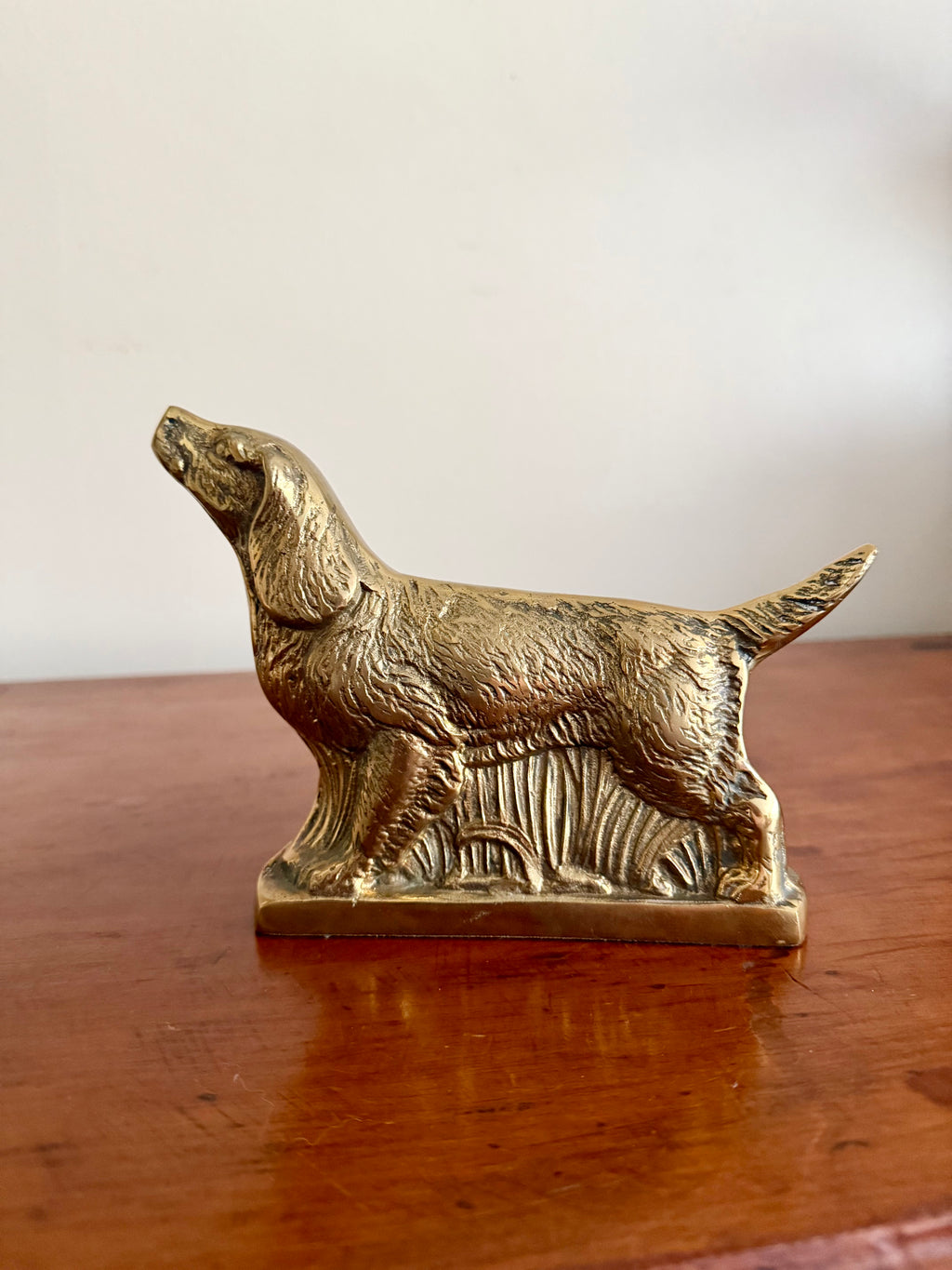 Solid Brass Dog