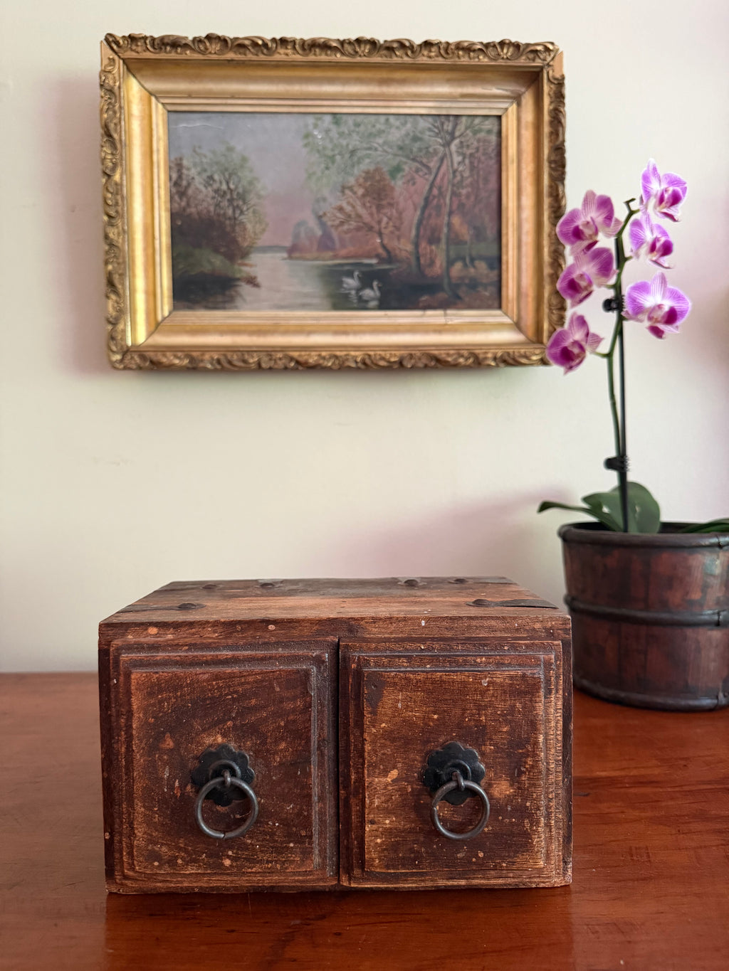 Japanese Wooden Storage Box