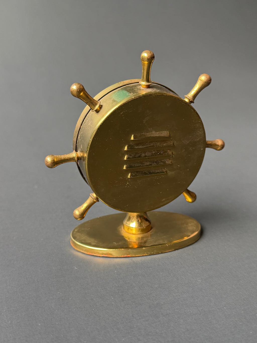 Vintage Brass Weather Station