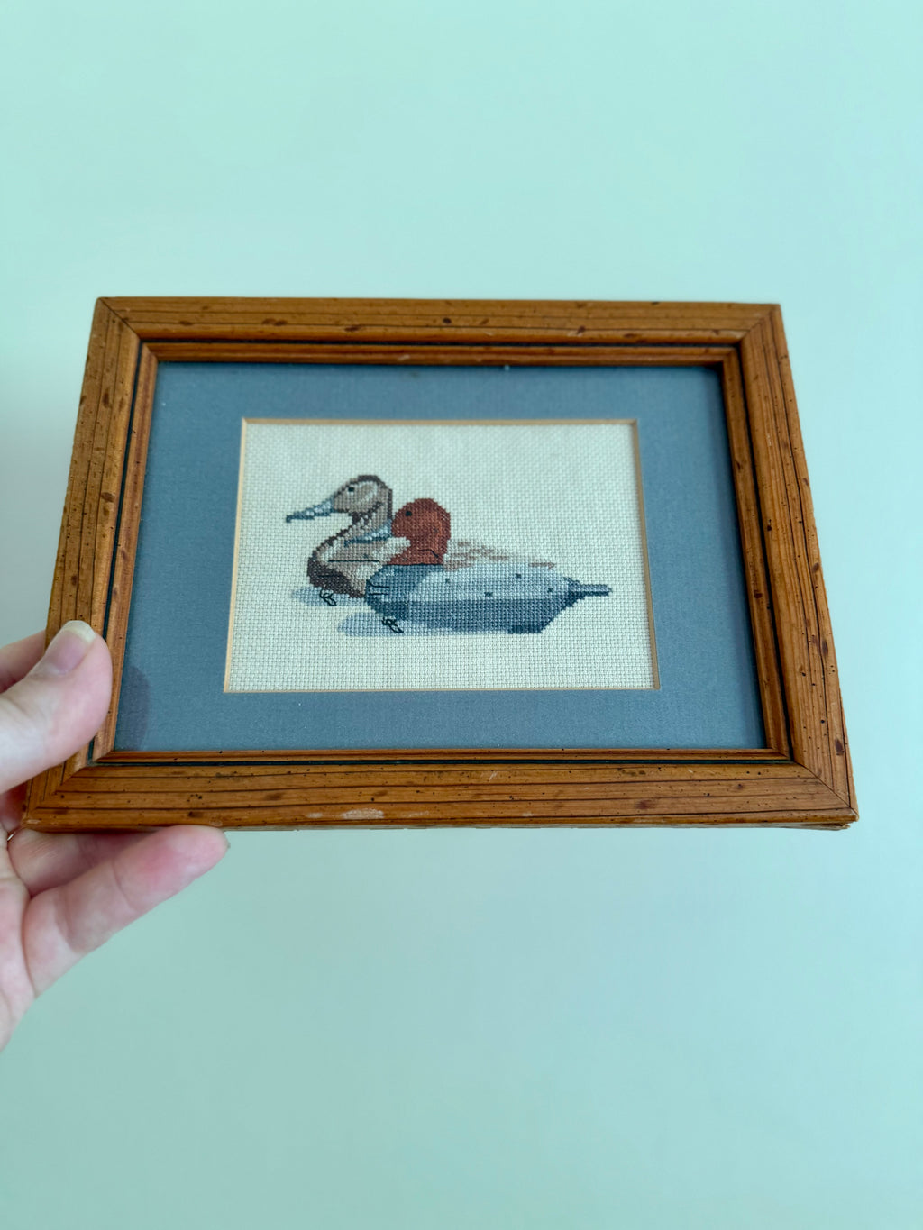 Vintage Duck Cross-stitch