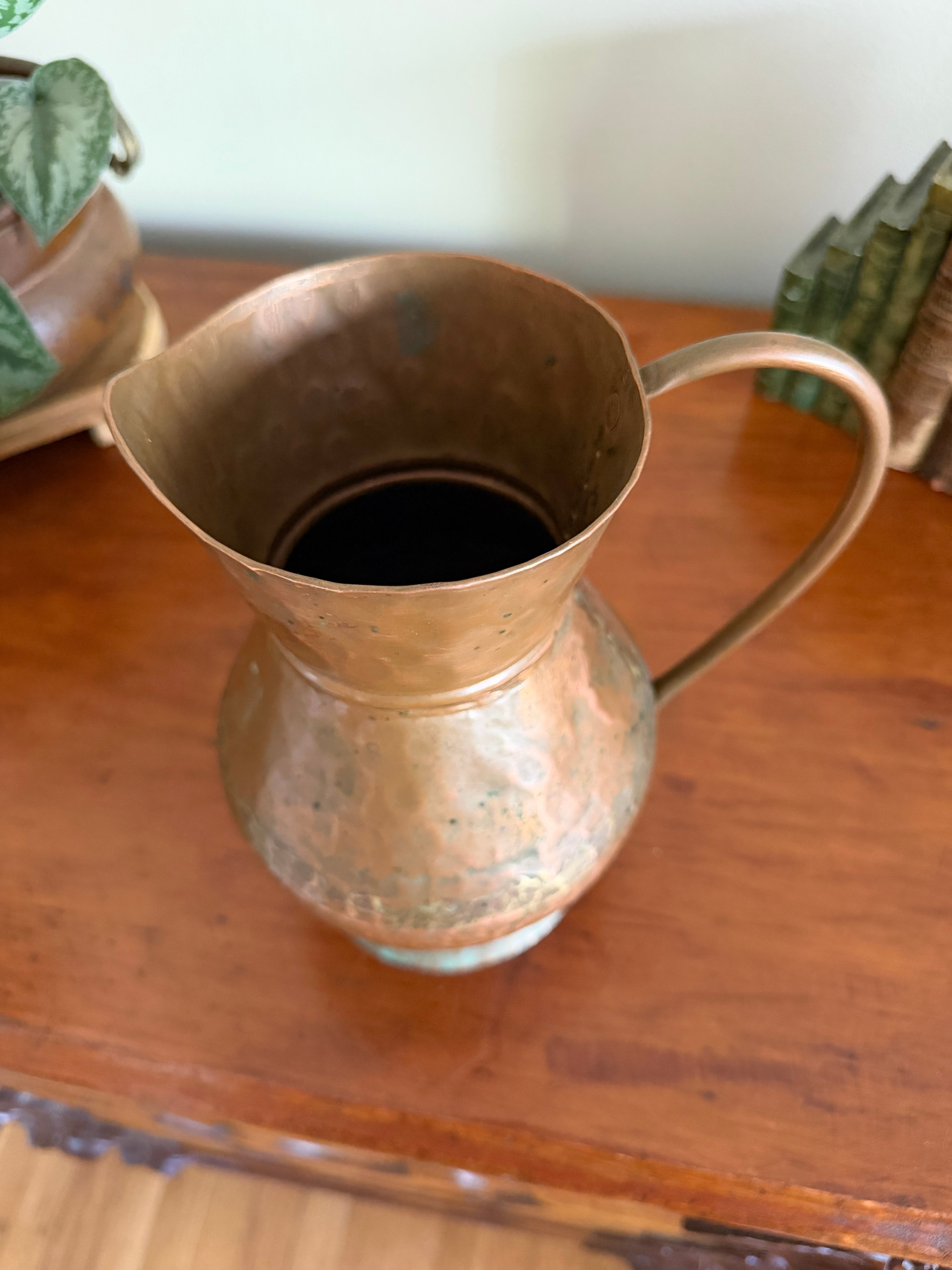 Hammered Copper Pitcher