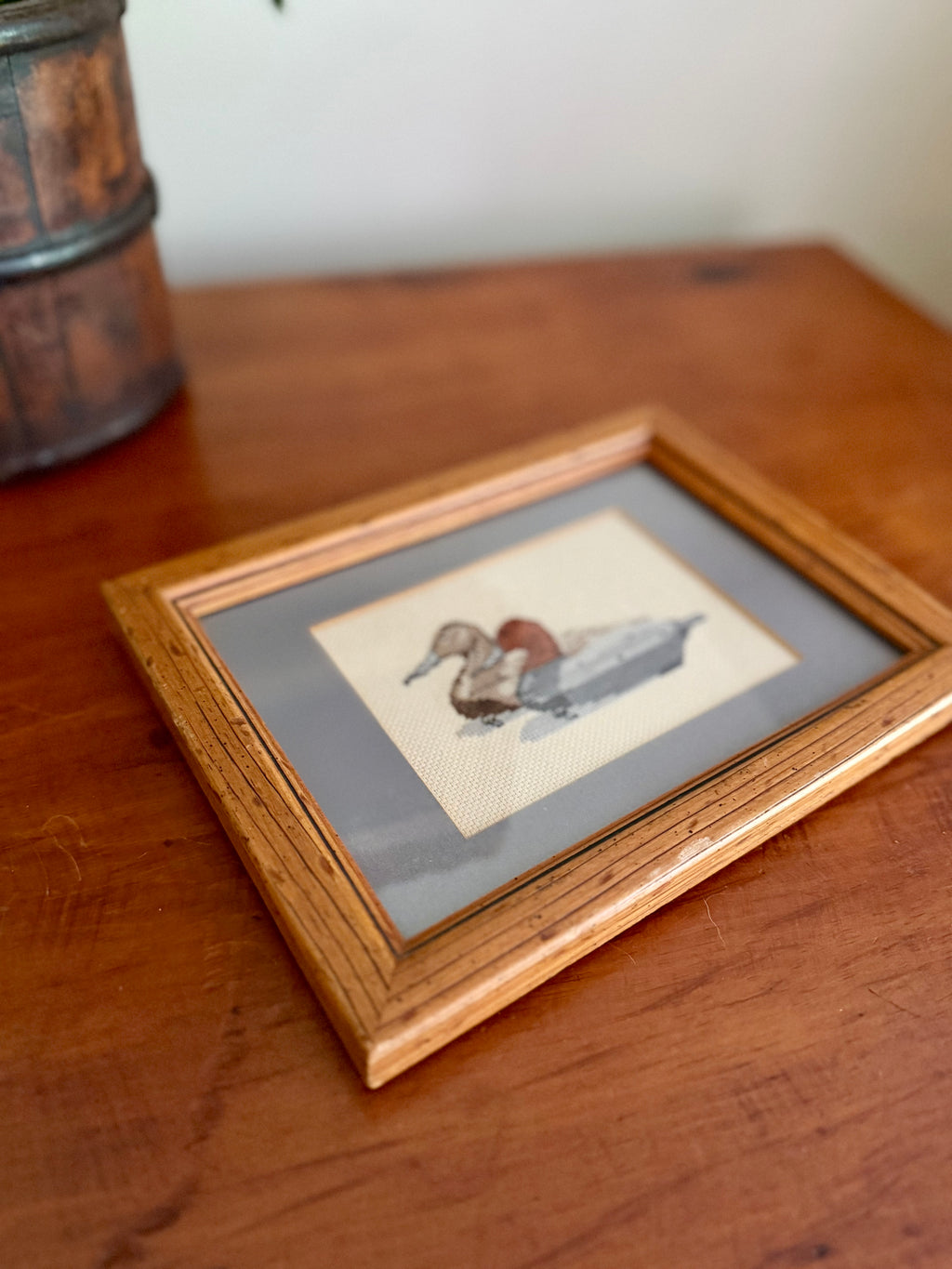 Vintage Duck Cross-stitch